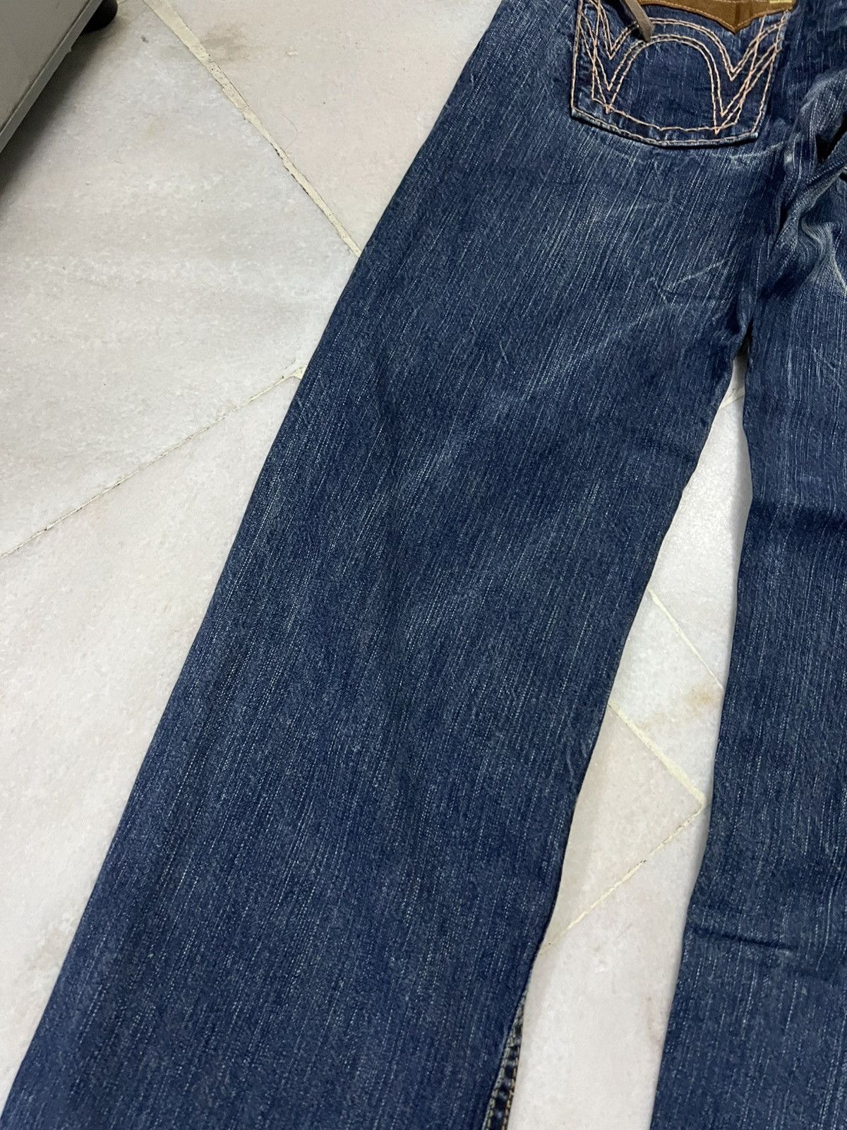 Edwin 💥Rare💥Edwin Exclusive Vintage Buffalo Head Jeans Size US 30 / EU 46 - 12 Thumbnail