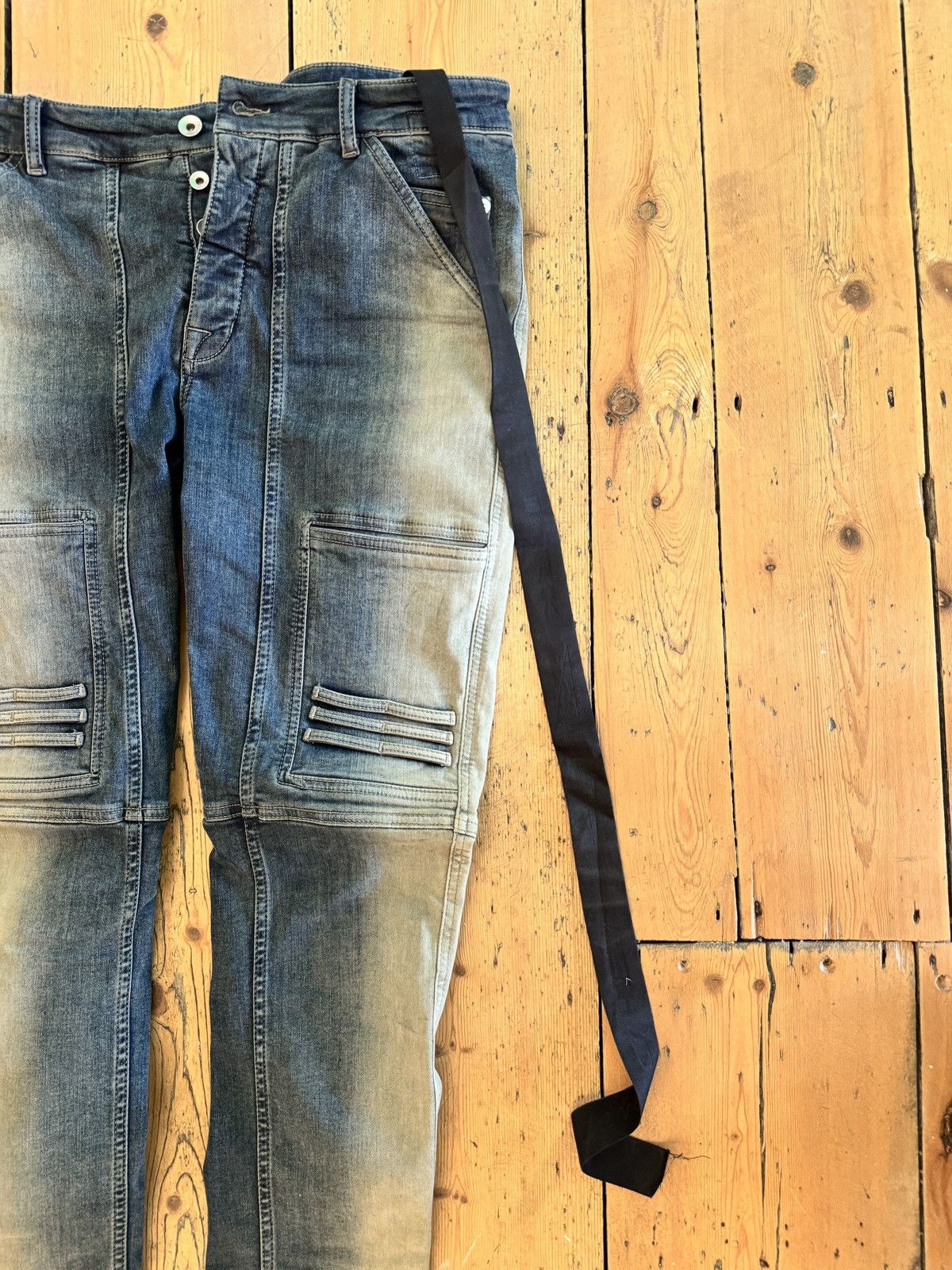 Rick Owens Drkshdw Easy Nagakin Degrade Joggers. Size US 34 / EU 50 - 14 Thumbnail
