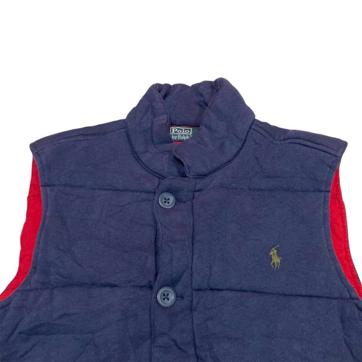 Polo Ralph Lauren × Vintage VINTAGE POLO RALPH LAUREN SLEEVELESS JACKET Size US S / EU 44-46 / 1 - 4 Thumbnail