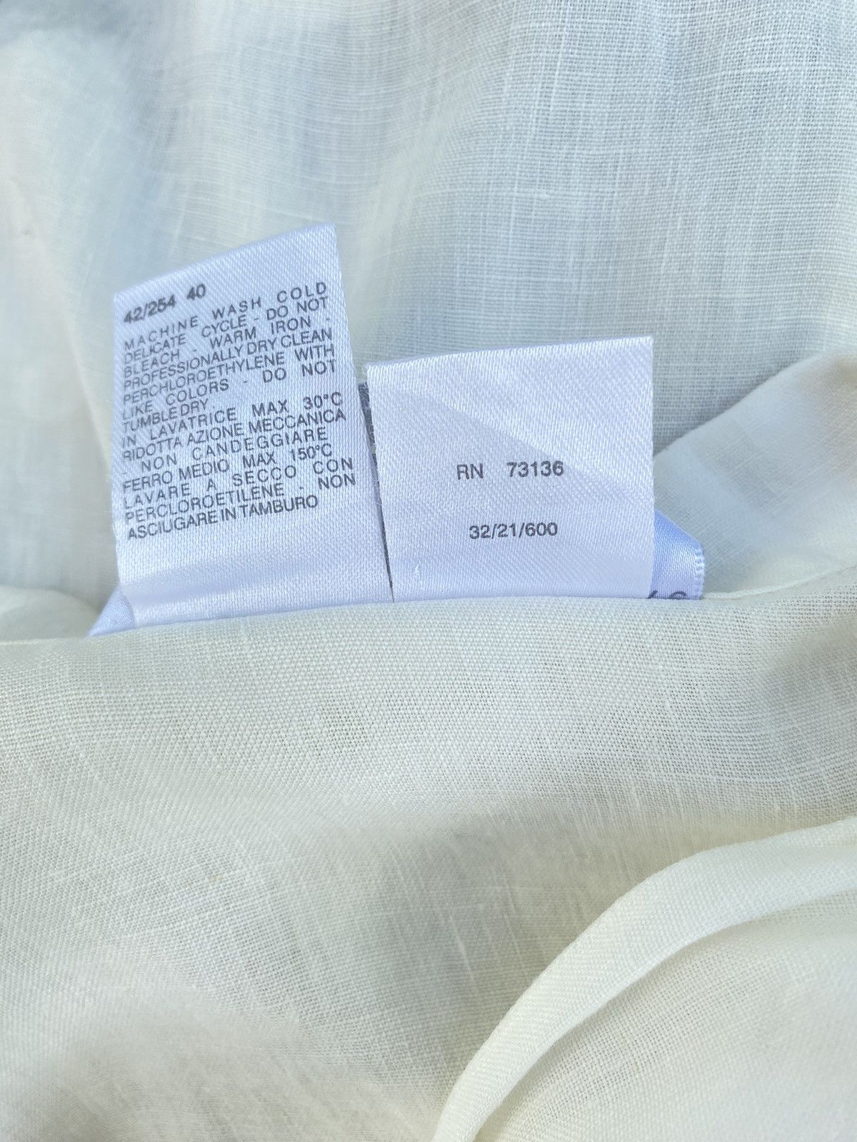 Max Mara Maxmara white pocket shirt Size ONE SIZE - 5 Thumbnail