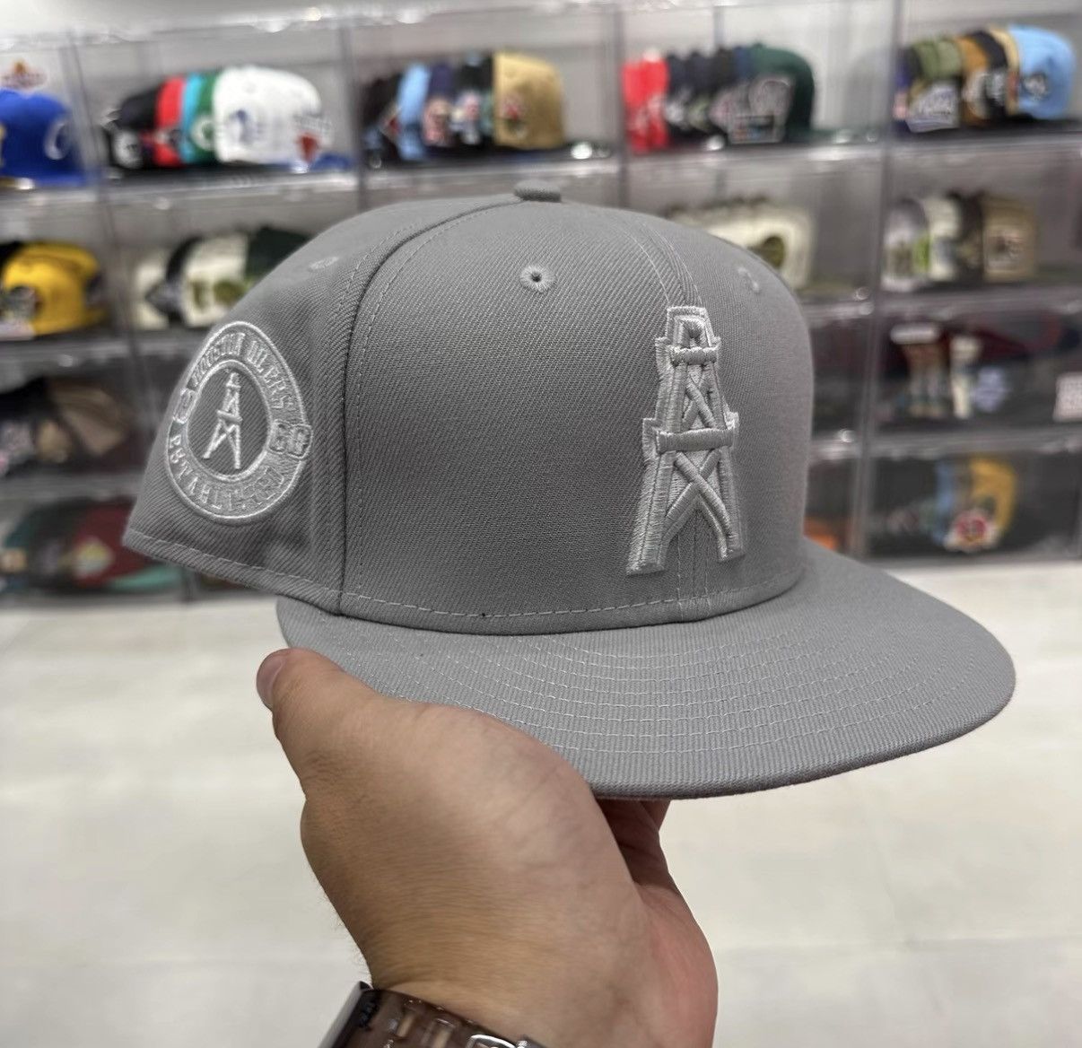 New Era New Era Houston Oilers 1960 Anniversary Baseball Cap J32 Size ONE SIZE - 1 Thumbnail