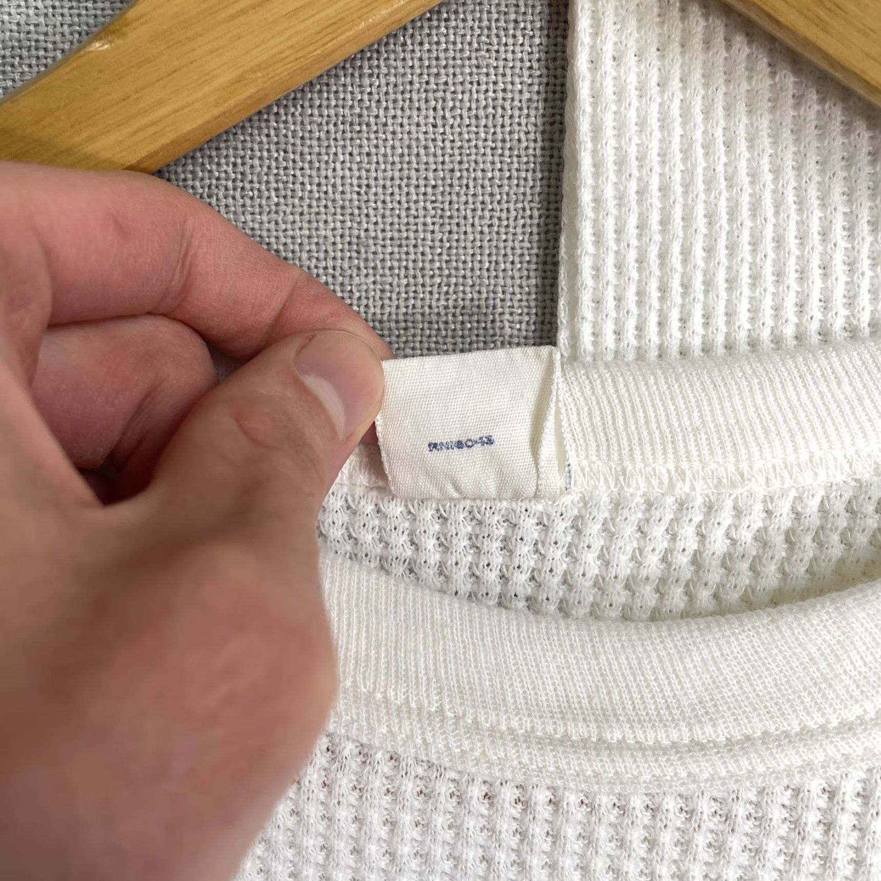 Vintage VINTAGE 1980s Remson White Cotton Blend Ladies Thermal Underwear Shirt M 38-40 USA Womens Size M / US 6-8 / IT 42-44 - 5 Thumbnail