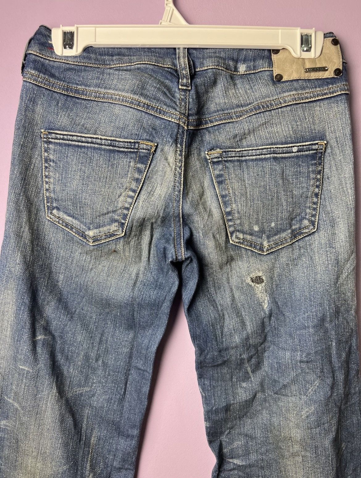 Diesel 🔥Vintage Diesel Distressed Denim Size 27" / US 4 / IT 40 - 12 Thumbnail