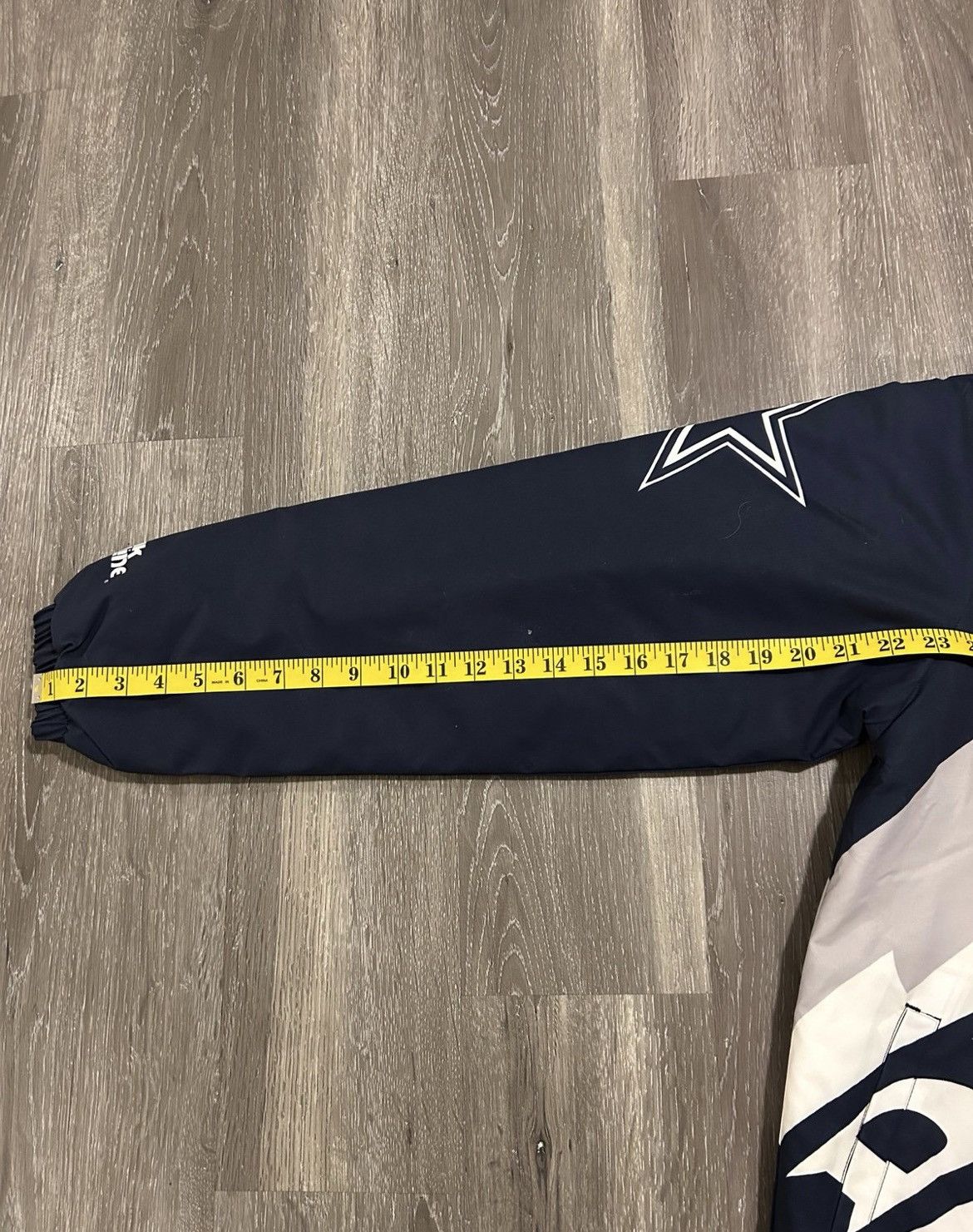 Chalk Line Chalk Line NWT Dallas Cowboys Saw Blade Quilted Jacket Size US S / EU 44-46 / 1 - 7 Thumbnail