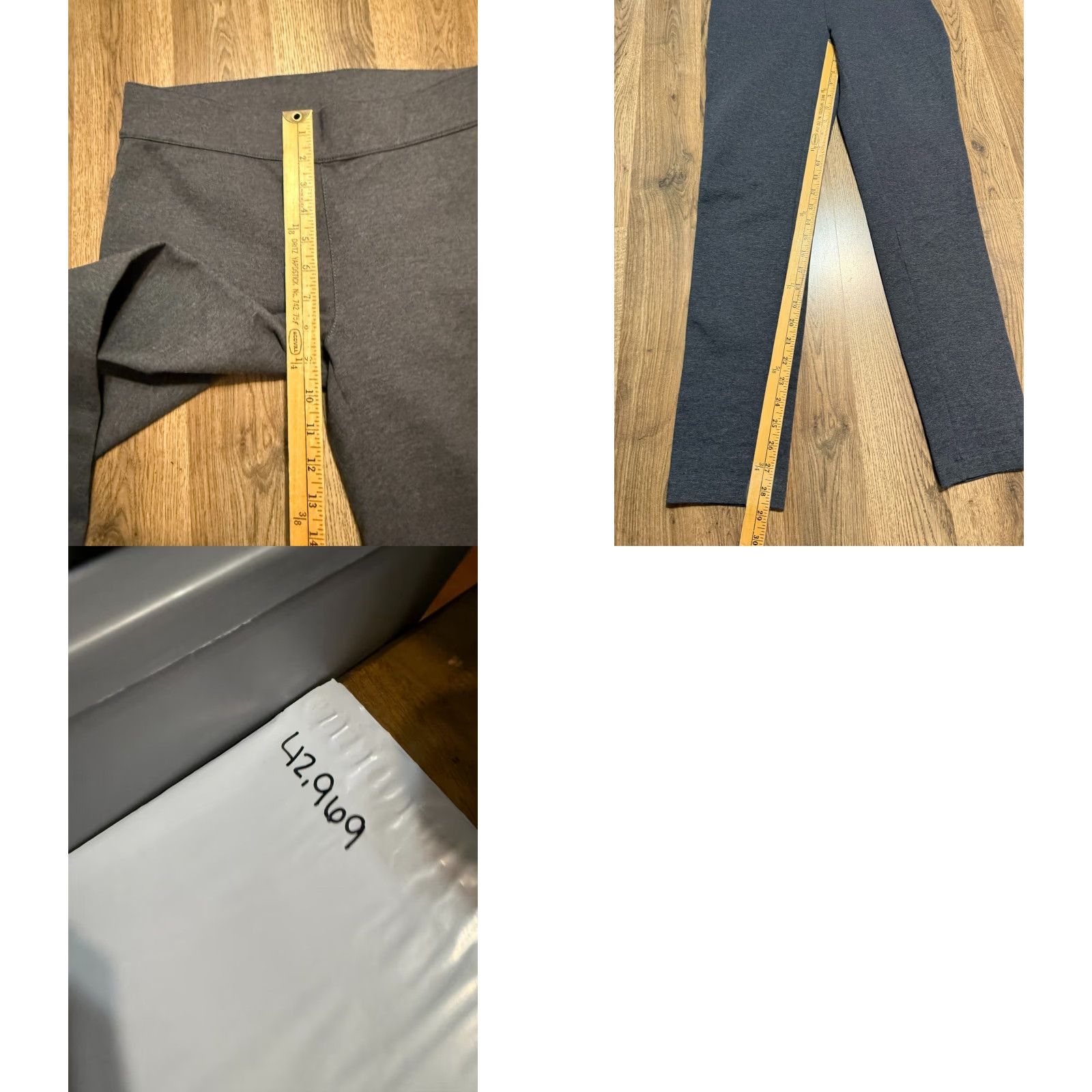 Eddie Bauer Eddie Bauer Pants Women's 6 Gray Stretch Leggings Skinny Mid Rise Casual Pants Size 28" / US 6 / IT 42 - 9 Thumbnail