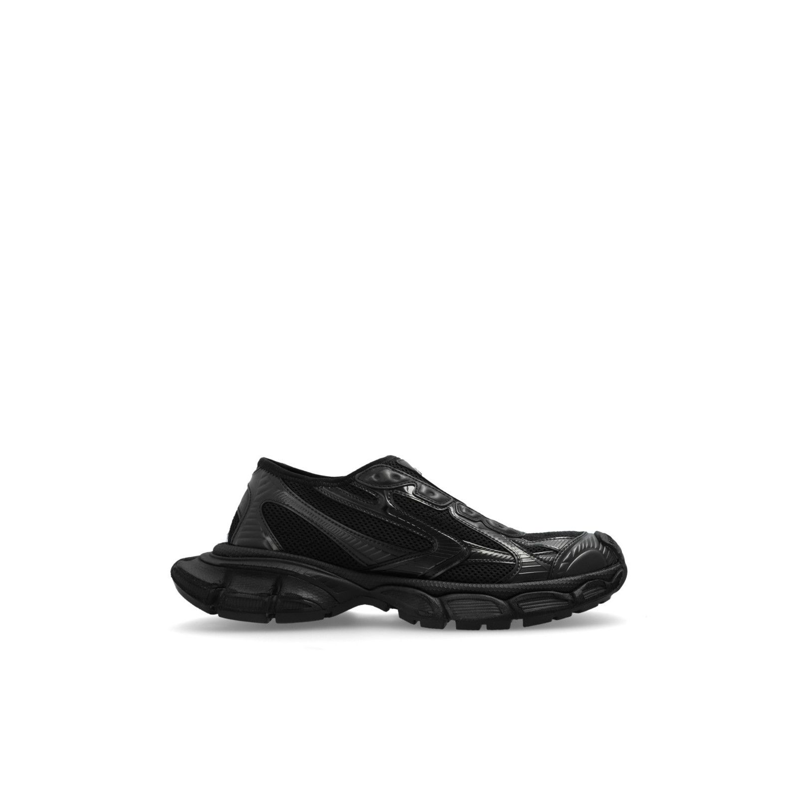 BALENCIAGA 3XL Slip On Women's Black Sneakers New & Authenti