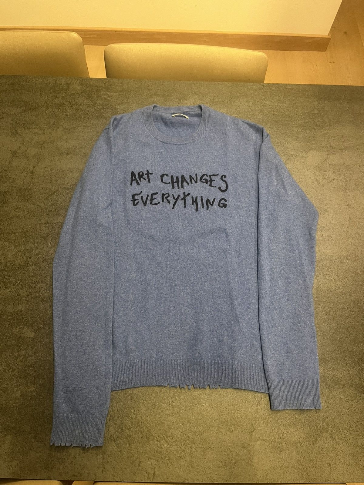 Zadig & Voltaire Zadig & Voltaire cashmere blue sweater Size US L / EU 52-54 / 3 - 1 Thumbnail