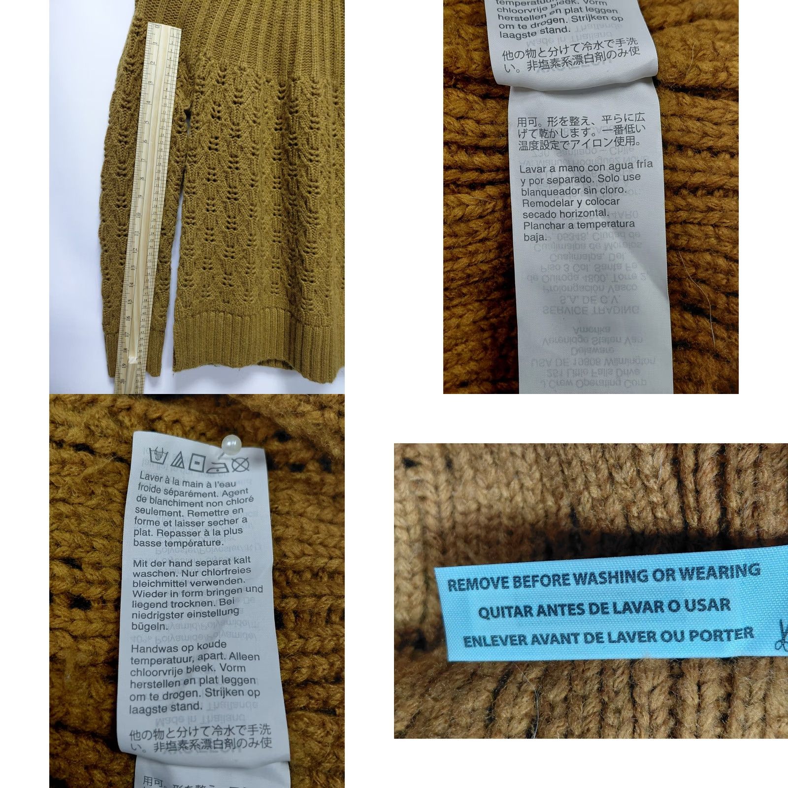 Madewell Madewell Sweater Brown Merino Wool Blend Size 2XS Crew Neck Long Sleeve Knitted Pullover Women Vintage N/A Size XXS / US 00 / IT 34 - 8 Thumbnail