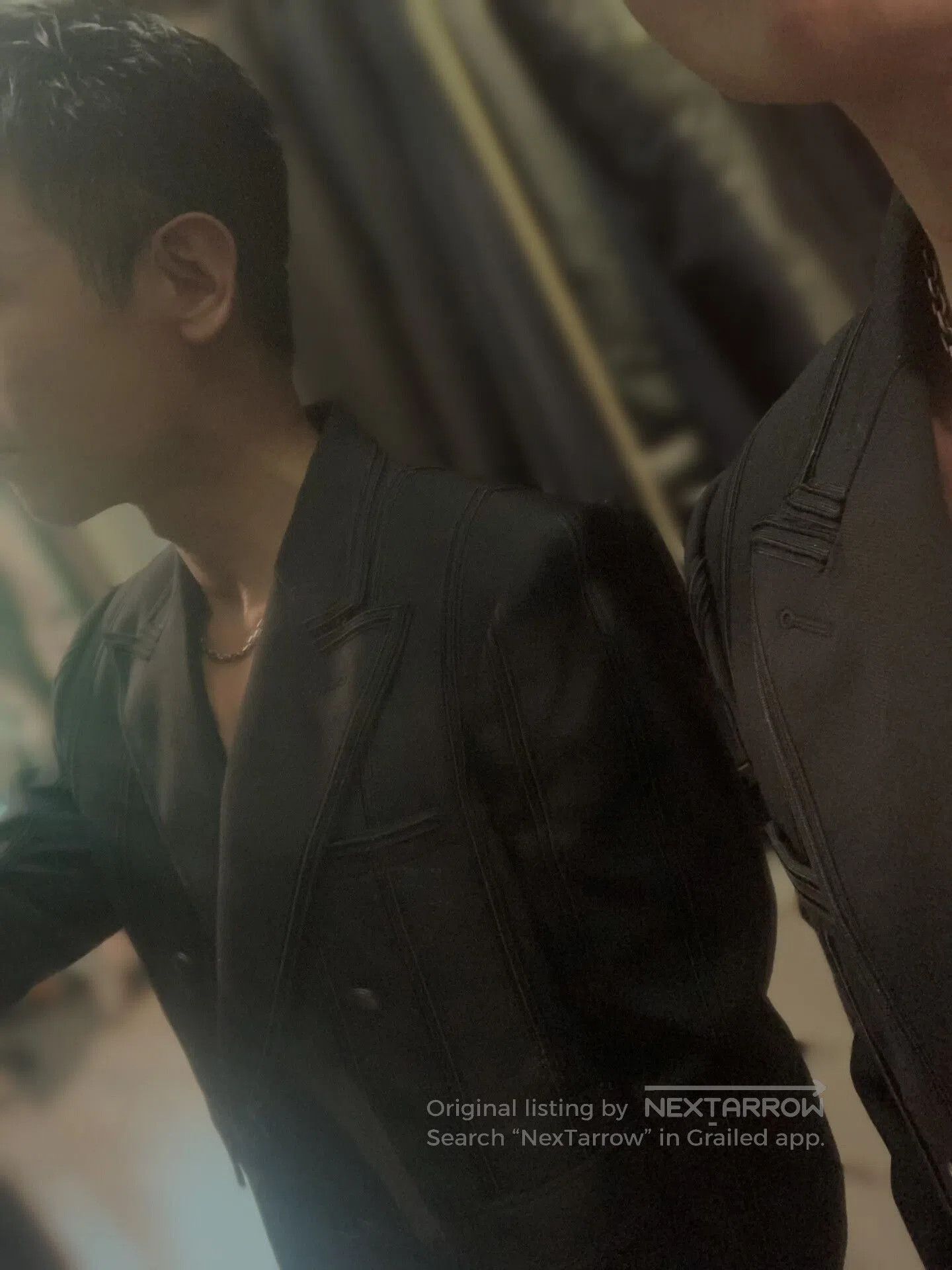 Saint Laurent Paris elegant black tailored double-breasted blazer. Size US L / EU 52-54 / 3 - 7 Thumbnail