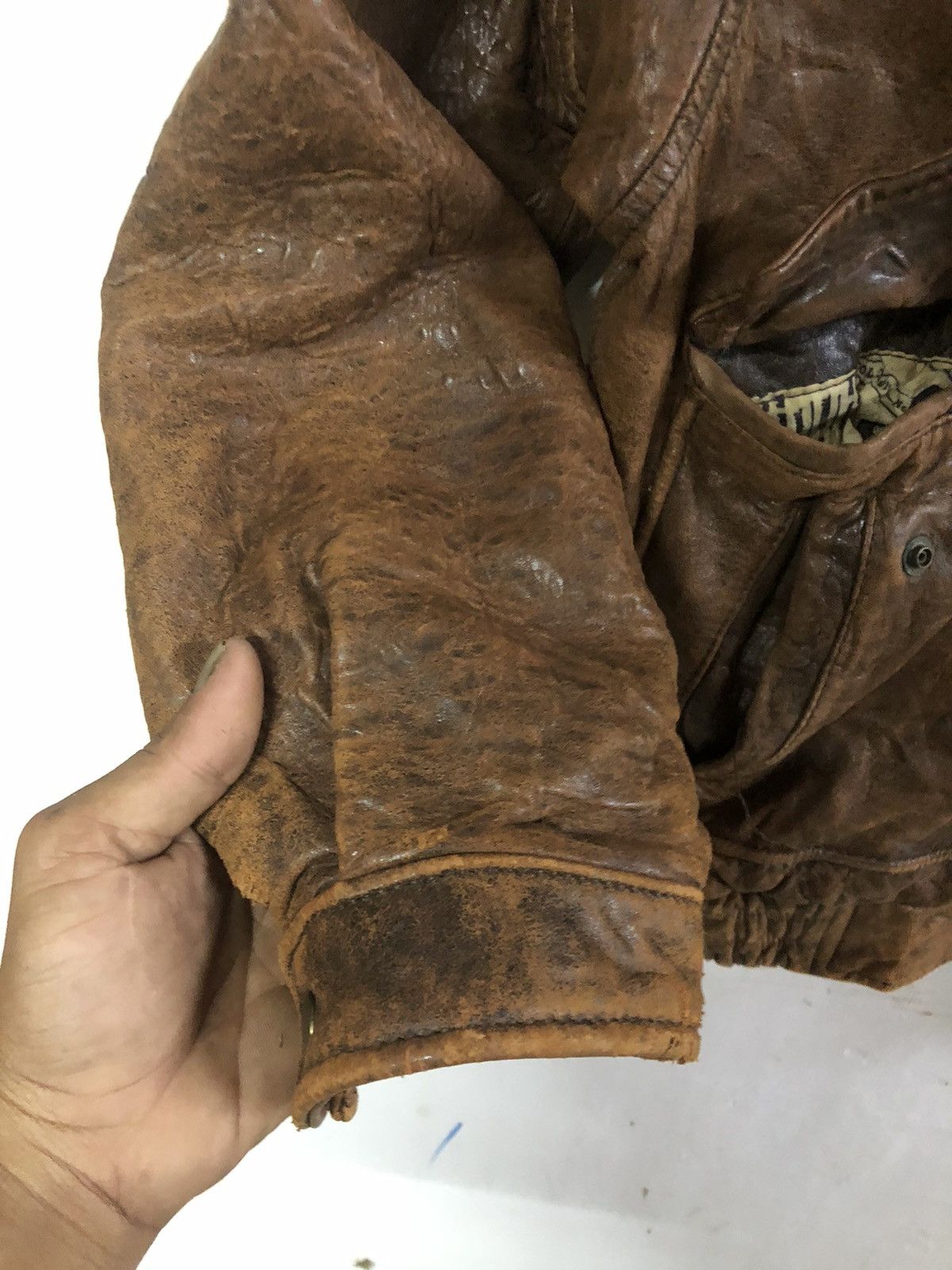 Japanese Brand × Vintage Vintage Mondick Leather Jacket Zipper Size US M / EU 48-50 / 2 - 5 Thumbnail