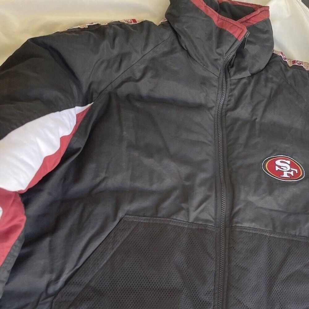 NFL × Vintage Vintage San Francisco 49ers Men’s Game Day Jacket Black Size US XL / EU 56 / 4 - 2 Thumbnail