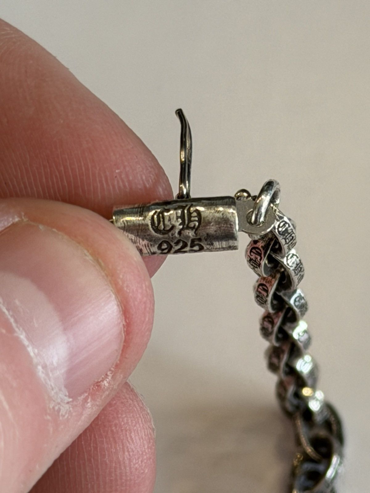 Chrome Hearts Chrome Hearts Silver Paper Chain Clasp Bracelet Size ONE SIZE - 4 Thumbnail