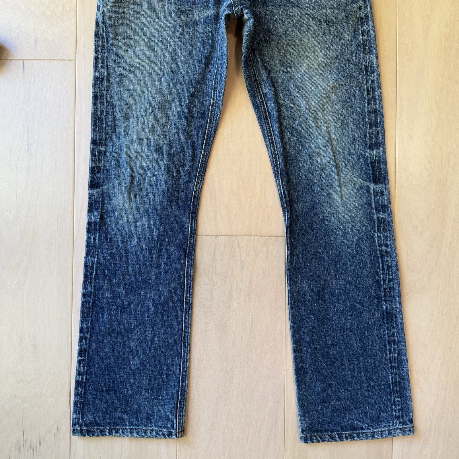 Todd Shelton Todd Shelton Selvedge Jeans 30 Blue Heavy Denim Slim Straigh Size US 30 / EU 46 - 4 Thumbnail