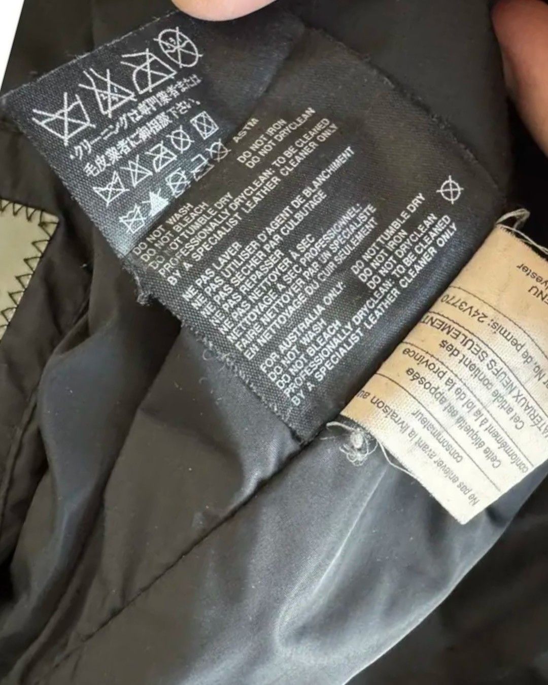 Prada RARE PRADA SPORT LEATHER FRONT WOOL JACKET Size US L / EU 52-54 / 3 - 9 Thumbnail