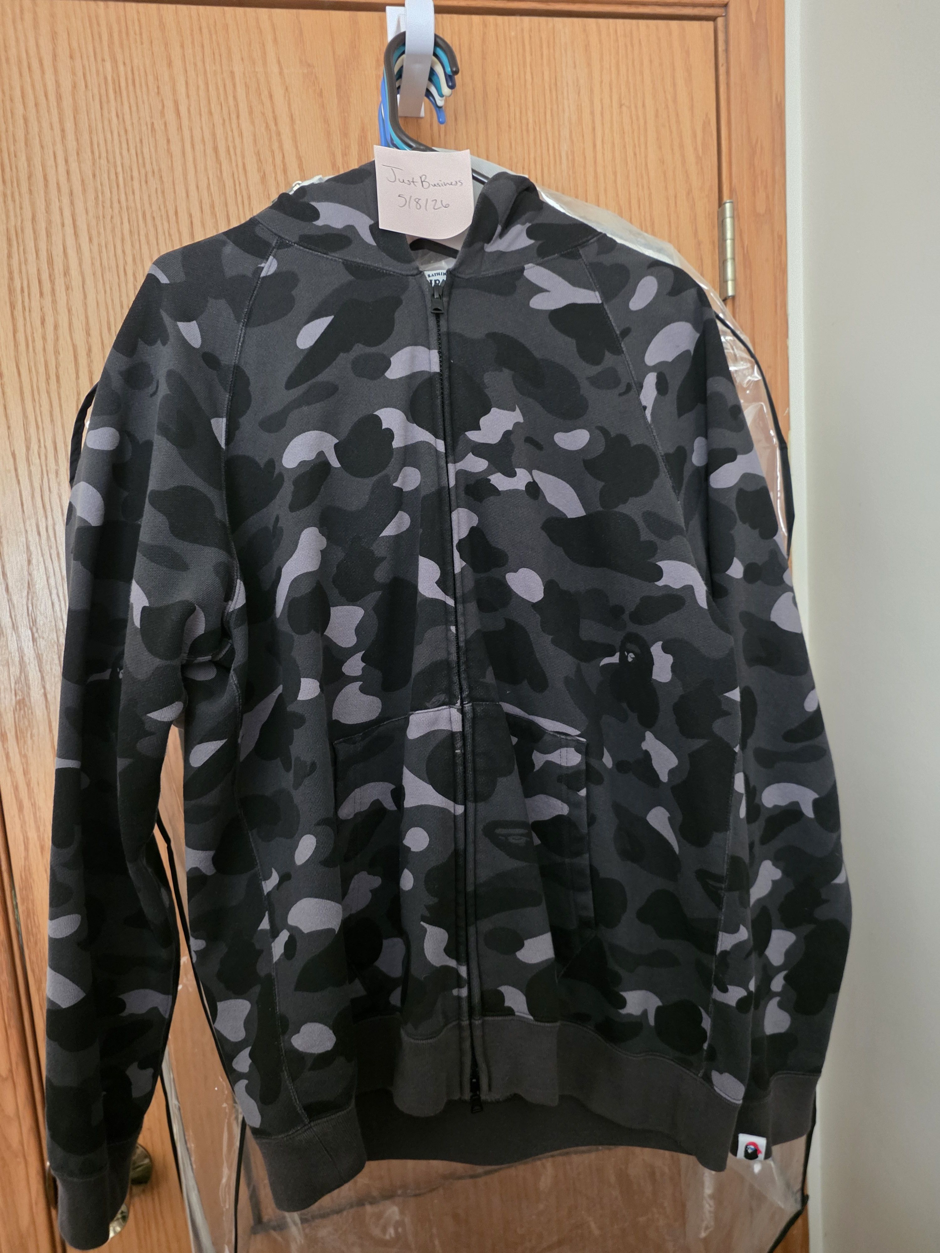 Bape Bape Pirate Store Black Camo Zip-Up Hoodie Size US L / EU 52-54 / 3 - 1 Thumbnail