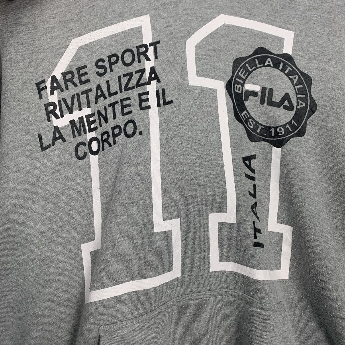 Fila Fila Italia Pullover Hoodie Size US M / EU 48-50 / 2 - 14 Thumbnail