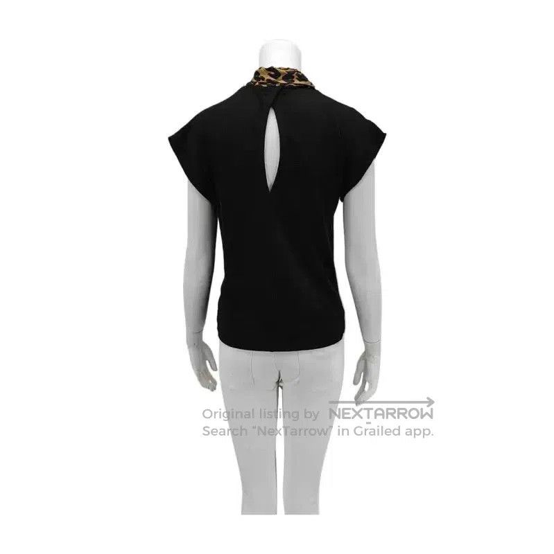 Louis Vuitton Louis Vuitton Black Wool Short Sleeve T-Shirt . Size S / US 4 / IT 40 - 2 Thumbnail