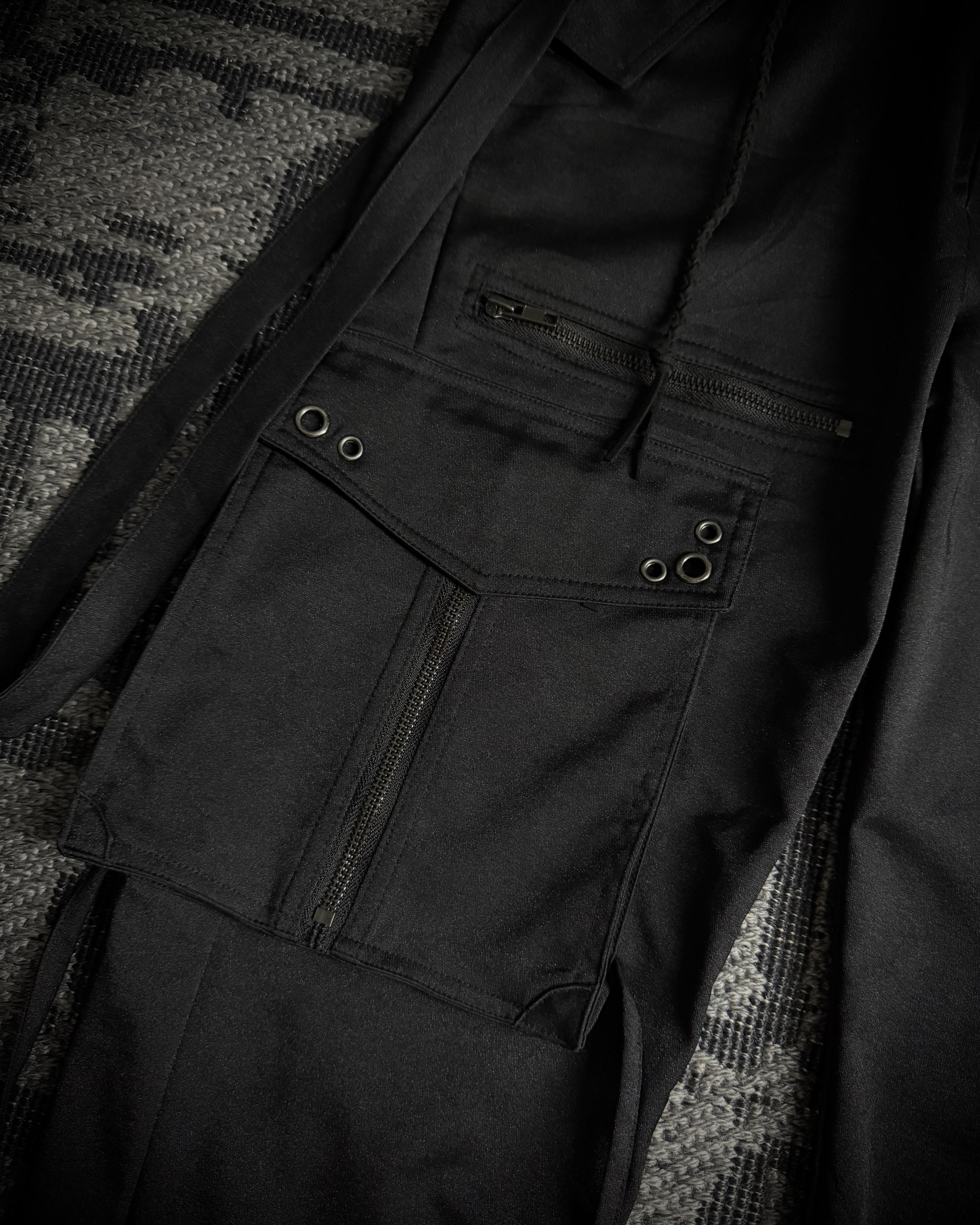 Japanese Brand MIDAS Tactical Multi-Zip Cargo Pants Size US 32 / EU 48 - 8 Thumbnail