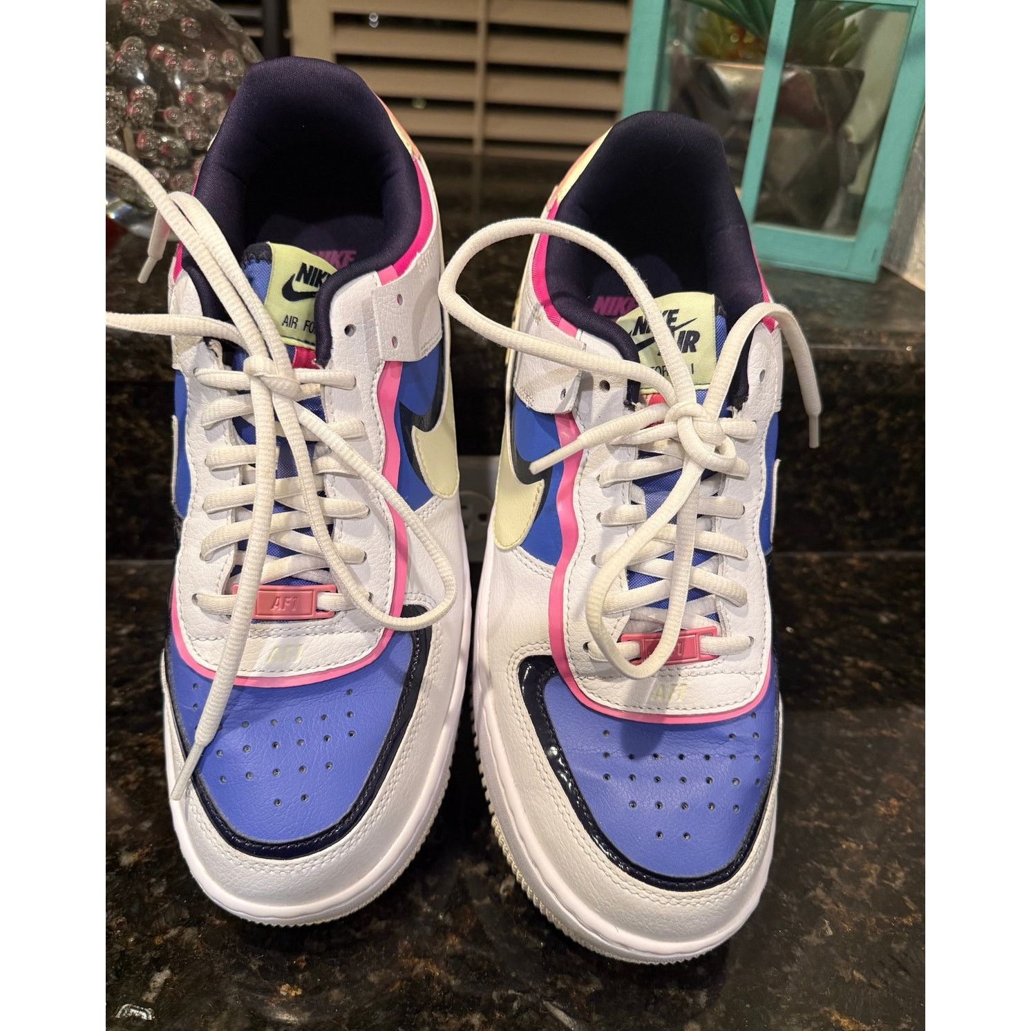 Nike Nike Air Force 1 Shadow Multicolor Women’s Sneakers . Size US 10.5 / IT 40.5 - 2 Thumbnail