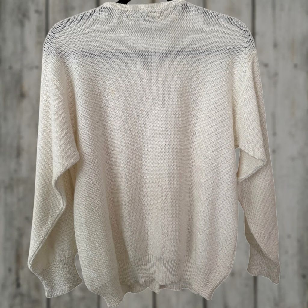 Vintage VINTAGE Diamante Cardigan Shirt? Size L / US 10 / IT 46 - 1 Thumbnail