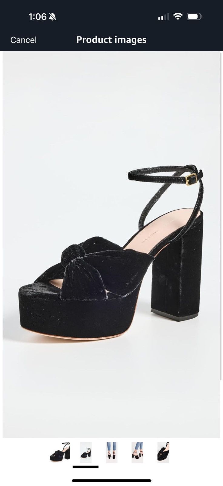 Loeffler Randall Loeffler Randall Women's Roz Knot Platform Heels Size US 10 / IT 40 - 2 Thumbnail