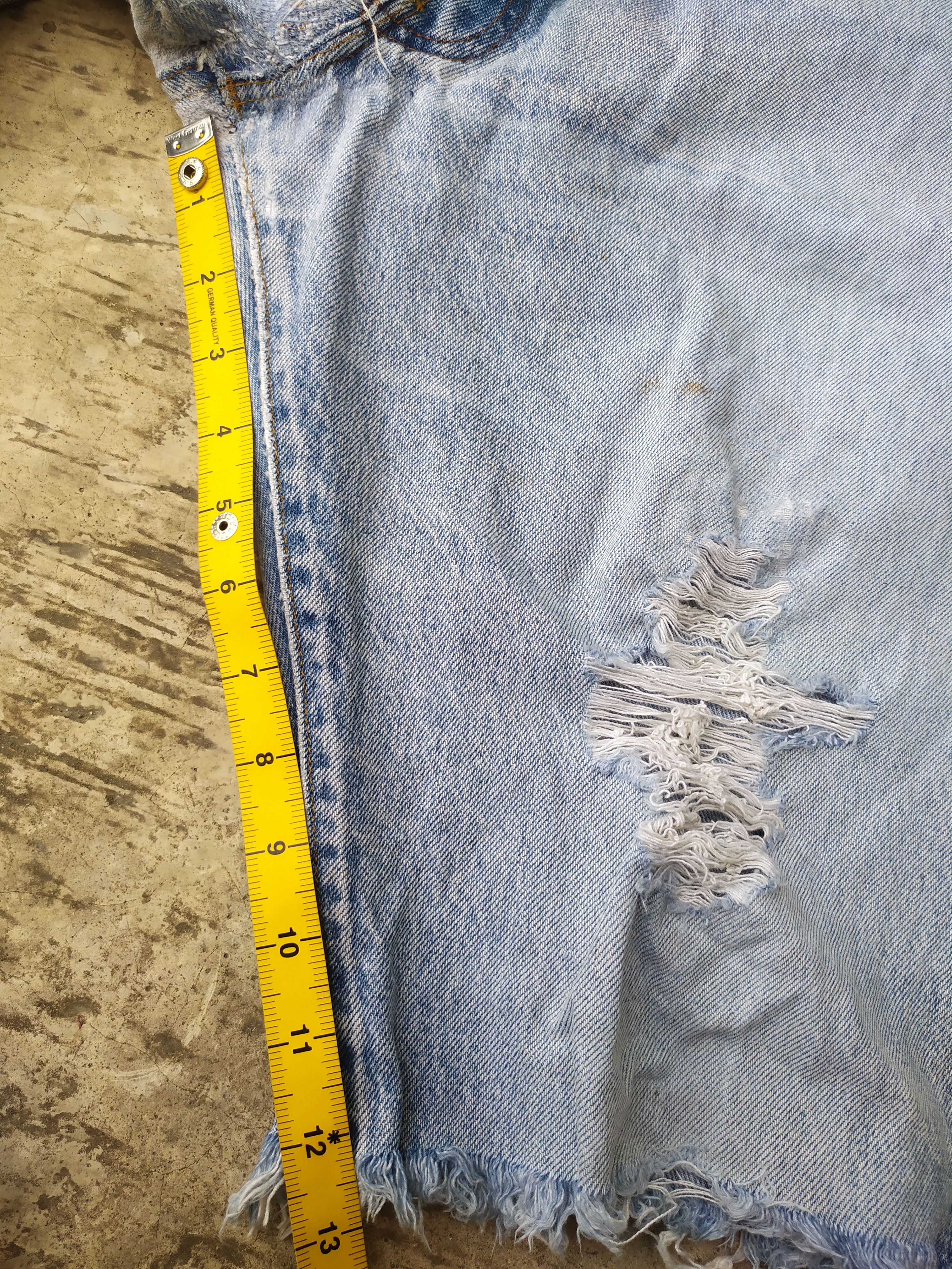 LVC × Levi's × Levi's Vintage Clothing Levi's 501 Vintage Denim Short Size US 36 / EU 52 - 16 Thumbnail