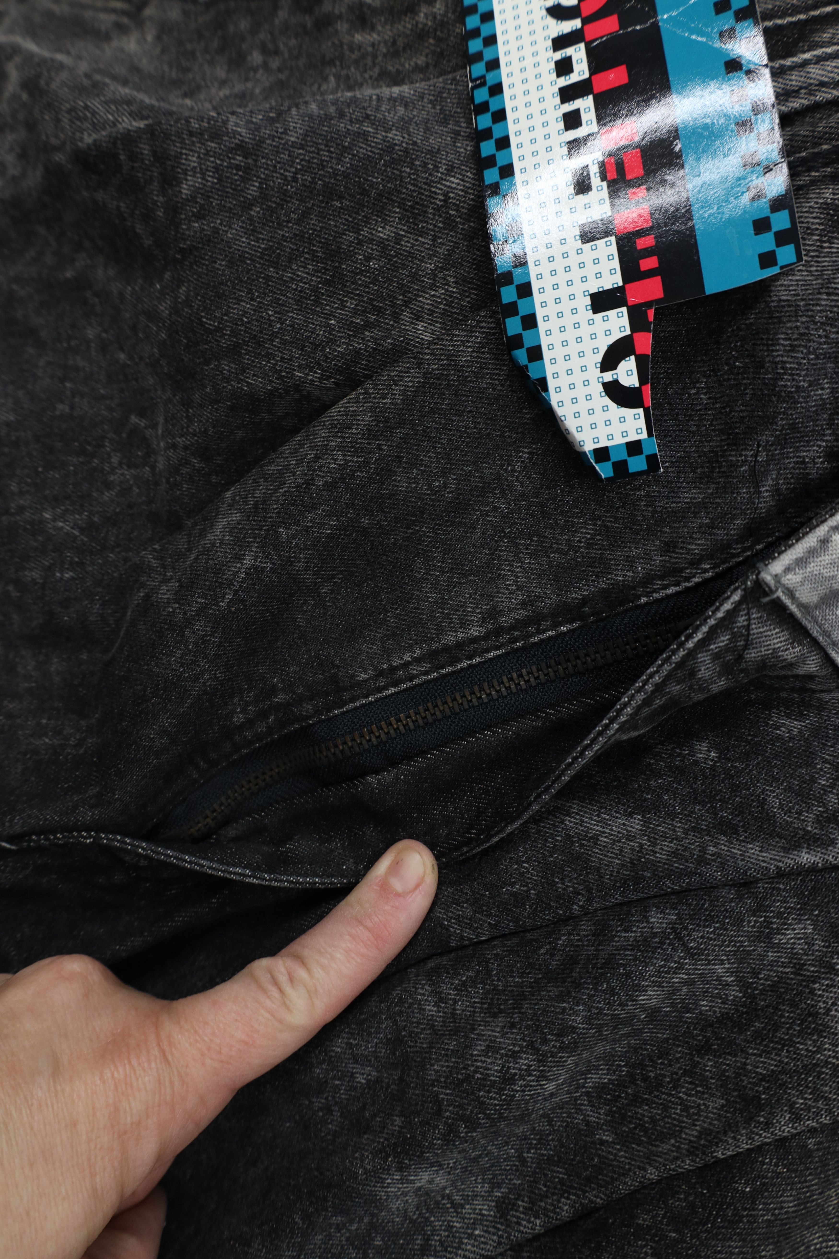 Vintage Deadstock Vintage 80s 90s Streetwear High Waist Acid Jeans Size US 32 / EU 48 - 8 Thumbnail
