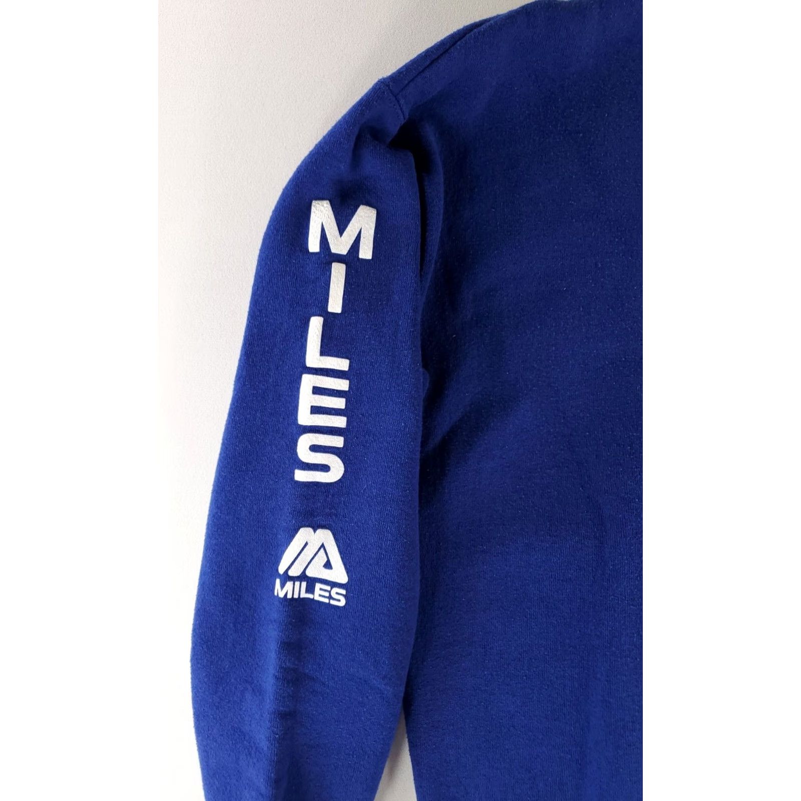 Lee VINTAGE Lee Heavyweight Sweatshirt Notre Dame Miles Blue Made USA Mens L Shirt Size US L / EU 52-54 / 3 - 3 Thumbnail