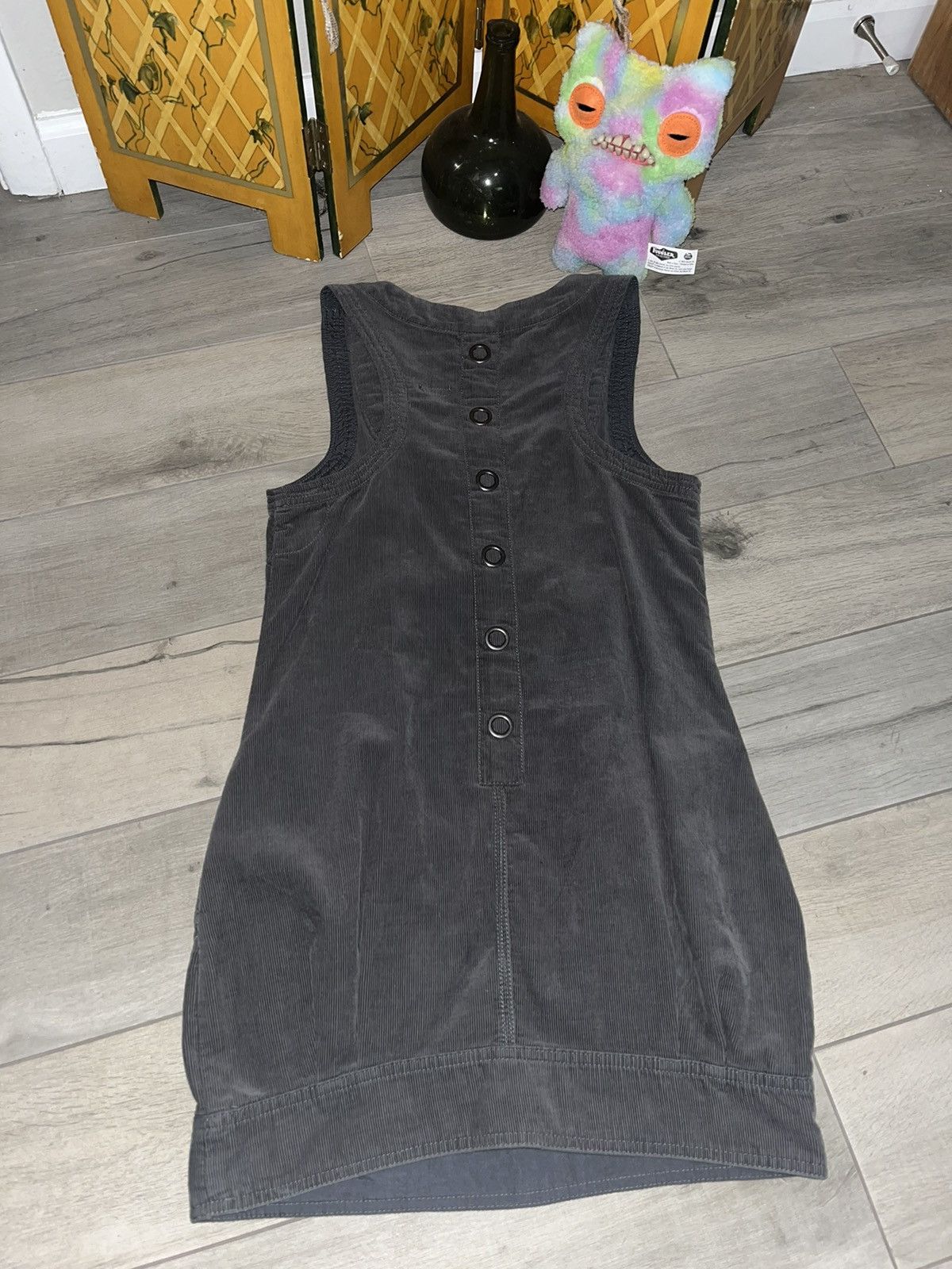 River Island River Island Corduroy Pinny Dress Size M / US 6-8 / IT 42-44 - 3 Thumbnail