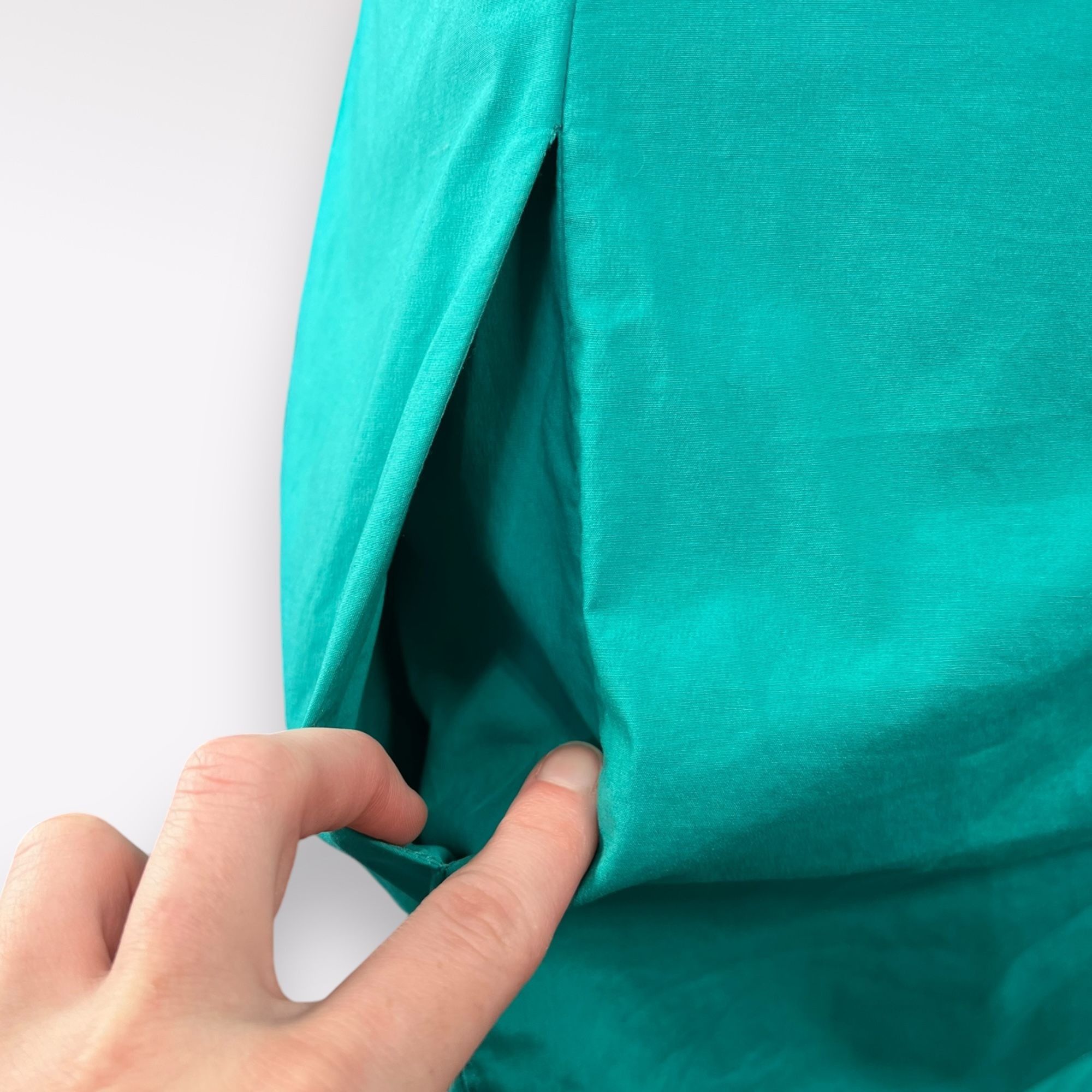 Club Monaco Club Monaco Sleeveless Cutout Back Dress Teal 0 ❗️FLAWED❗️ Size XS / US 0-2 / IT 36-38 - 8 Thumbnail