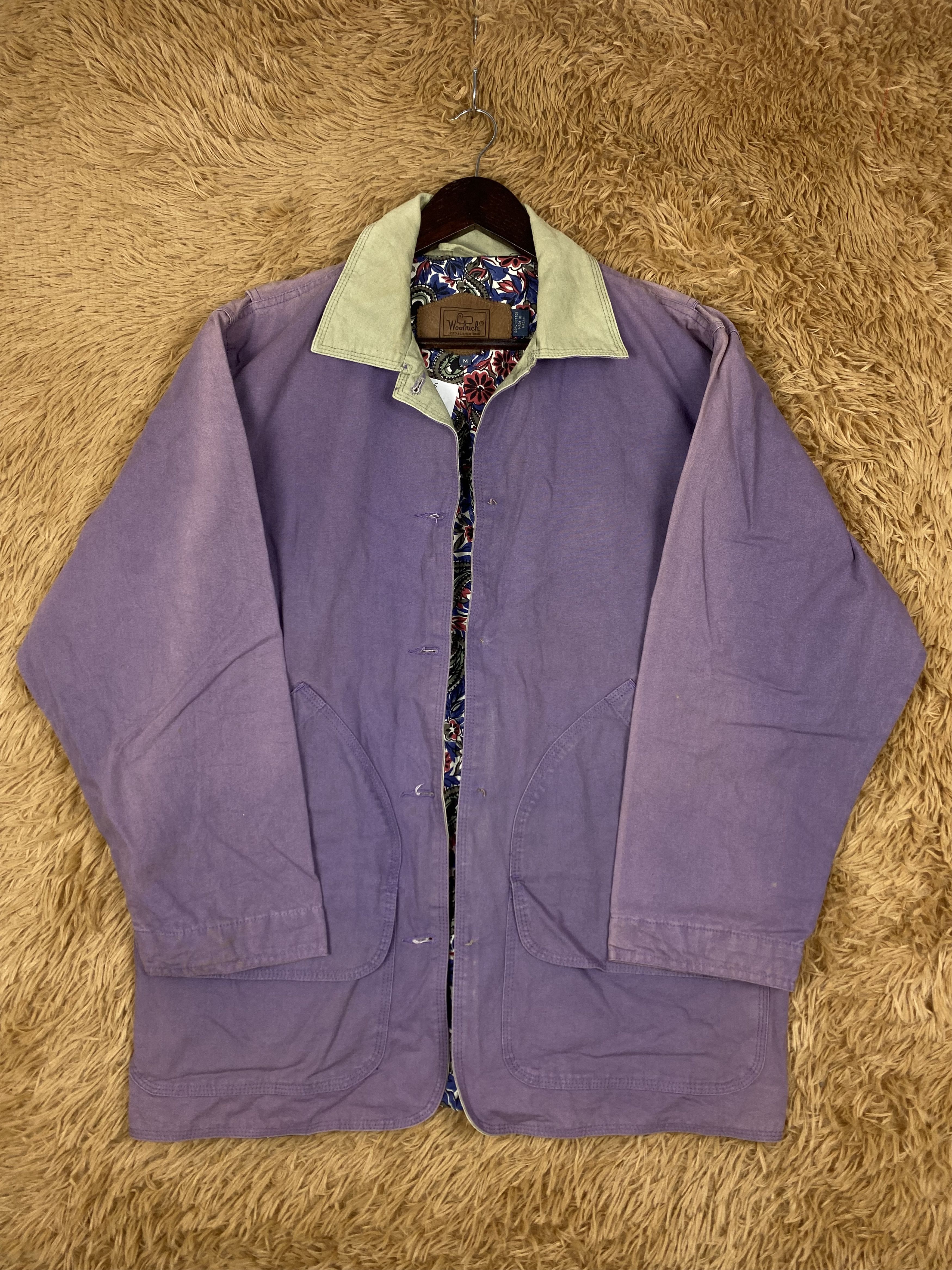 Woolrich Woolen Mills Vintage Woolrich Pattern Lining Jacket DJ0806 Size US M / EU 48-50 / 2 - 4 Thumbnail