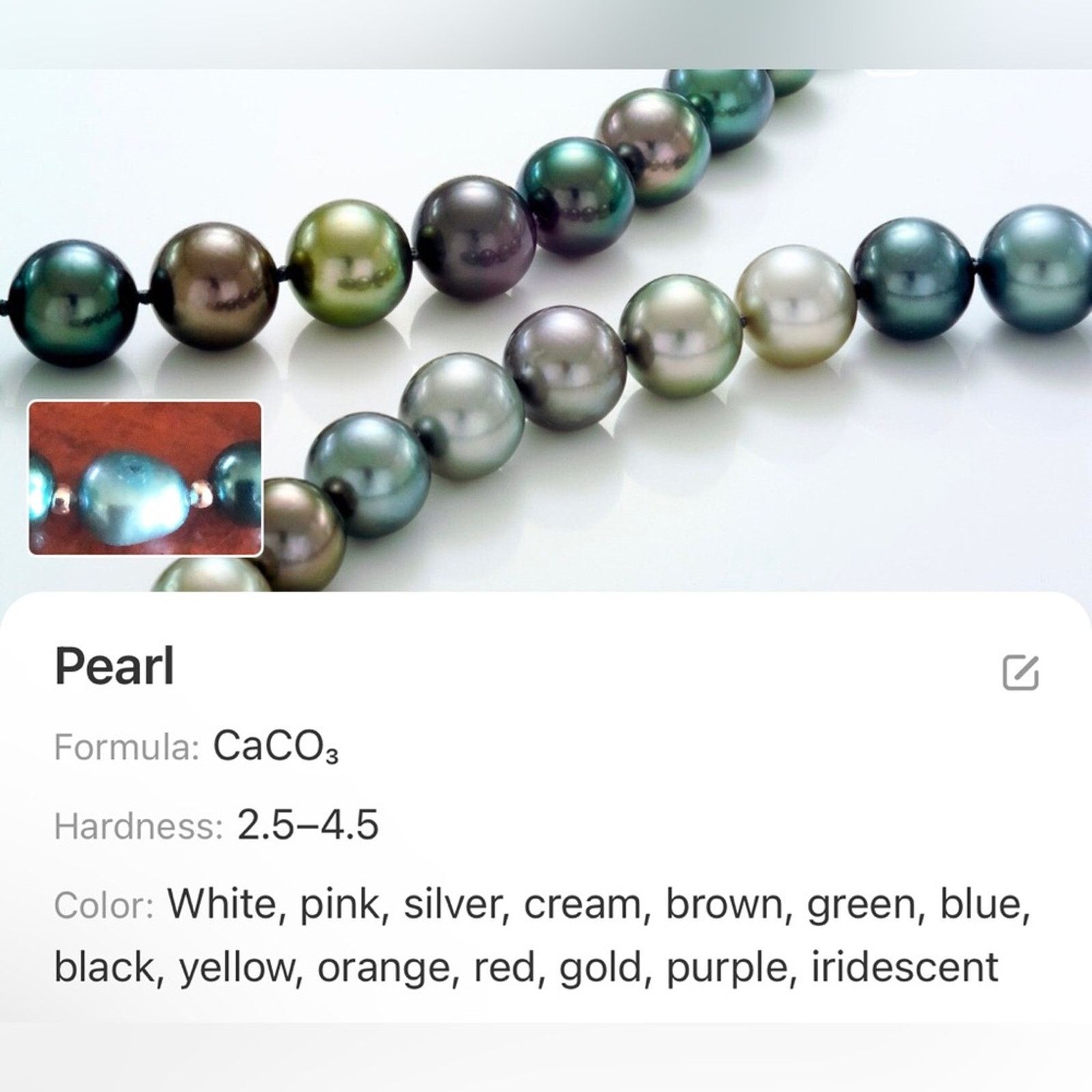 Handmade Handcrafted repurpose peacock freshwater Pearl necklace Size ONE SIZE - 11 Thumbnail