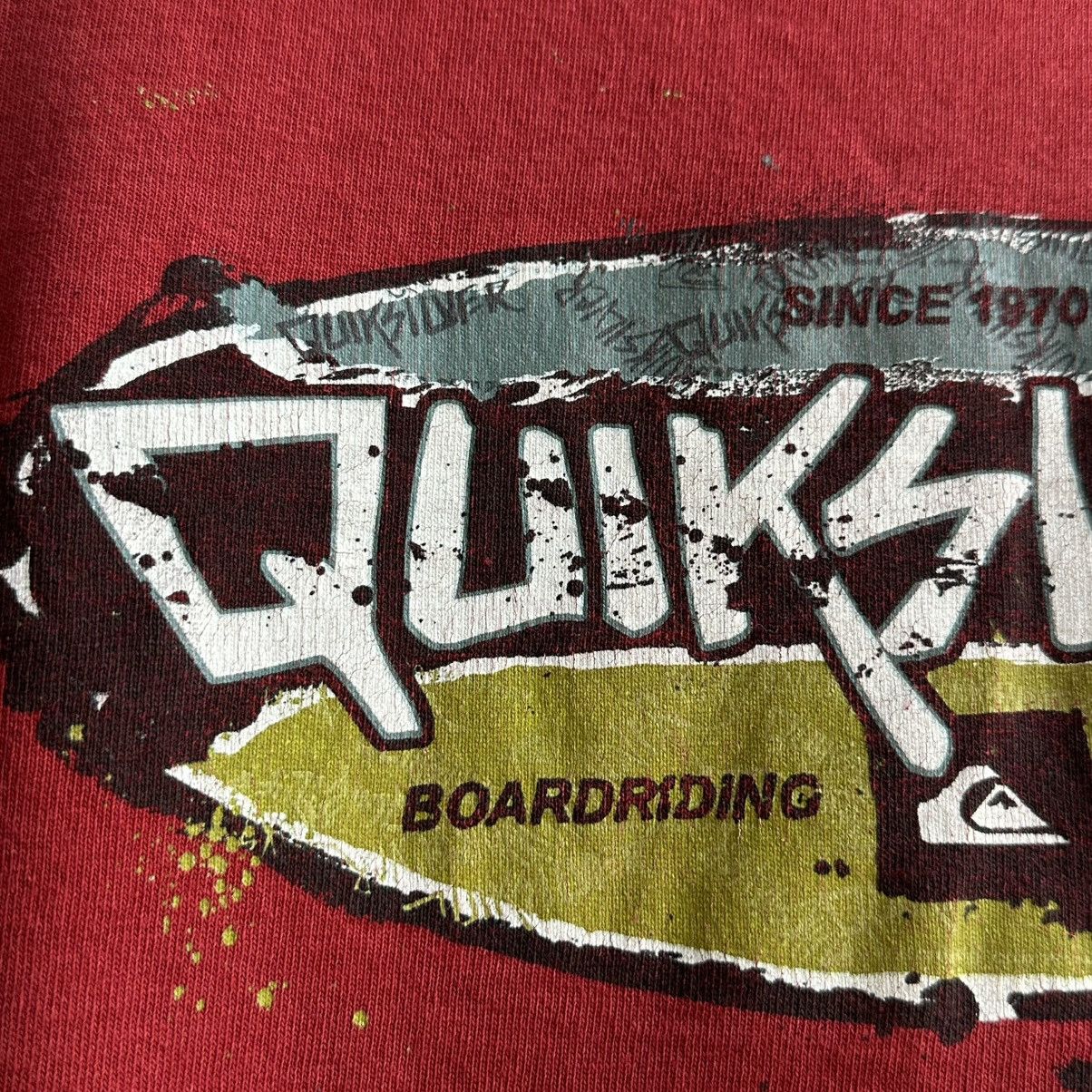 Quiksilver × Vintage Vintage 90s Quiksilver Big Logo Tee Size US L / EU 52-54 / 3 - 6 Thumbnail