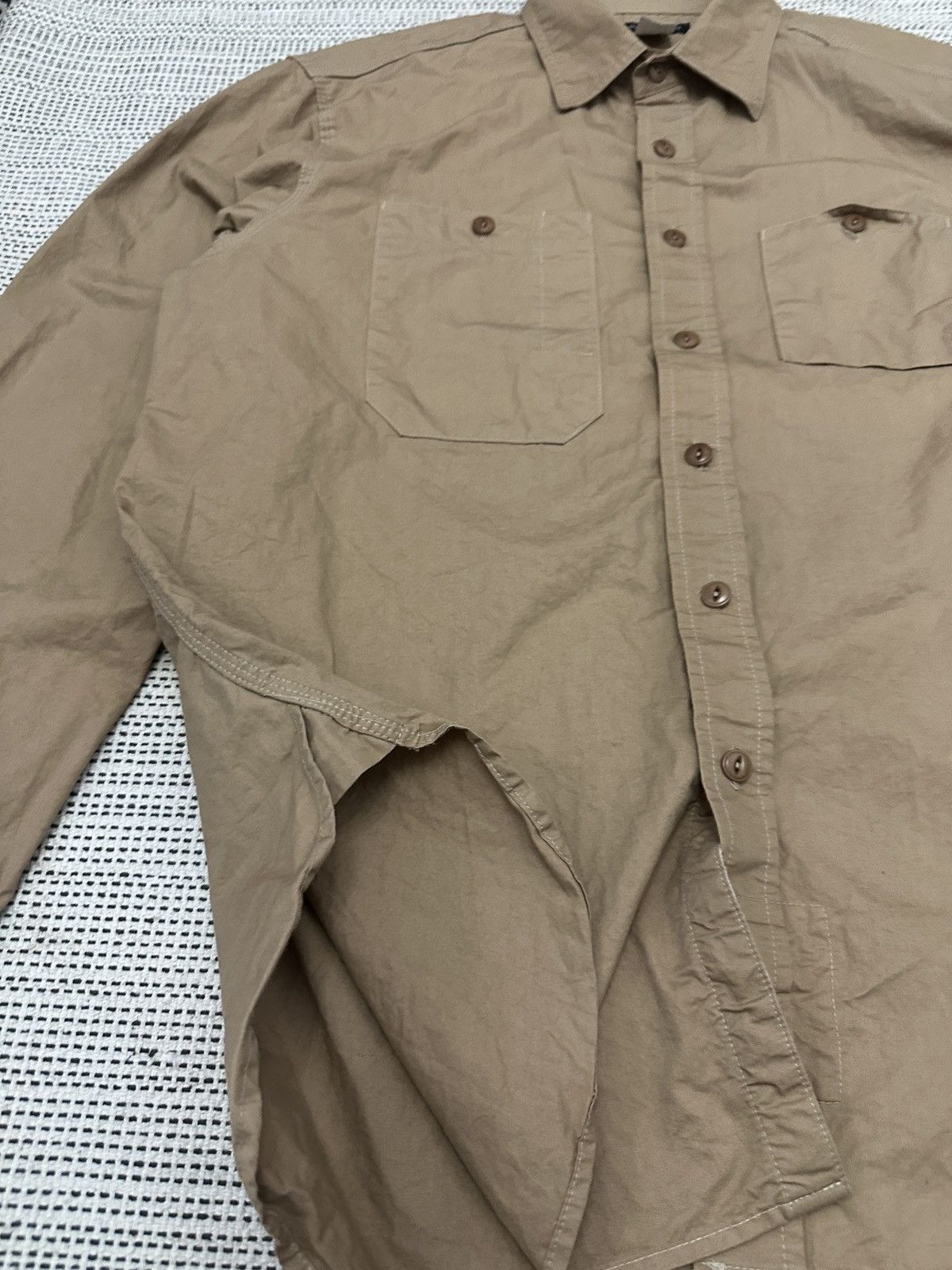 Engineered Garments 🔥Vintage A Blue Garments NY big pocket shirt button Size US L / EU 52-54 / 3 - 6 Thumbnail