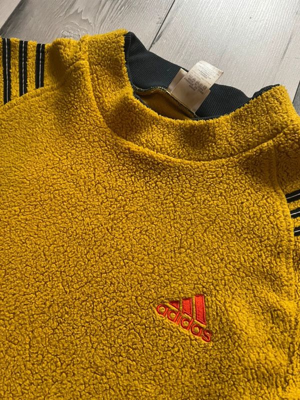 Adidas × Vintage Crewneck Adidas Sherpa Vintage L Size US L / EU 52-54 / 3 - 3 Thumbnail