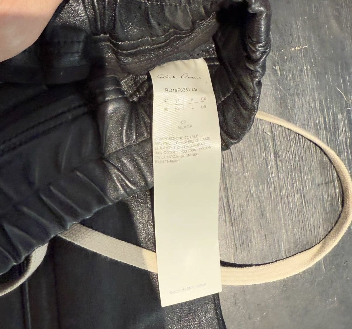 Rick Owens Rick Owens Mainline runway 19 sheepskin biker pants Size US 36 / EU 52 - 5 Thumbnail