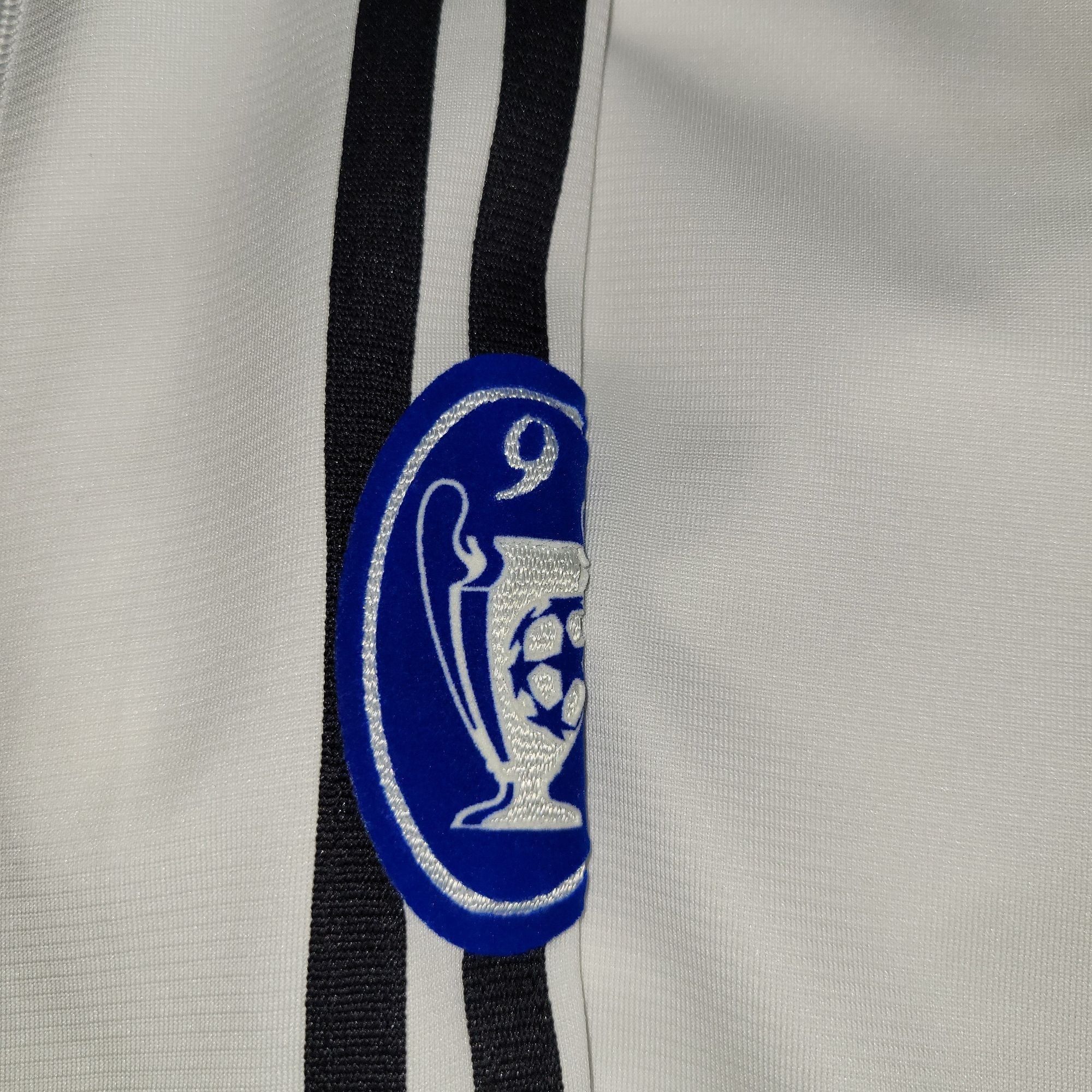 Adidas Zidane Real Madrid 2003 2004 UEFA Long Sleeve Soccer Jersey Size US L / EU 52-54 / 3 - 6 Thumbnail
