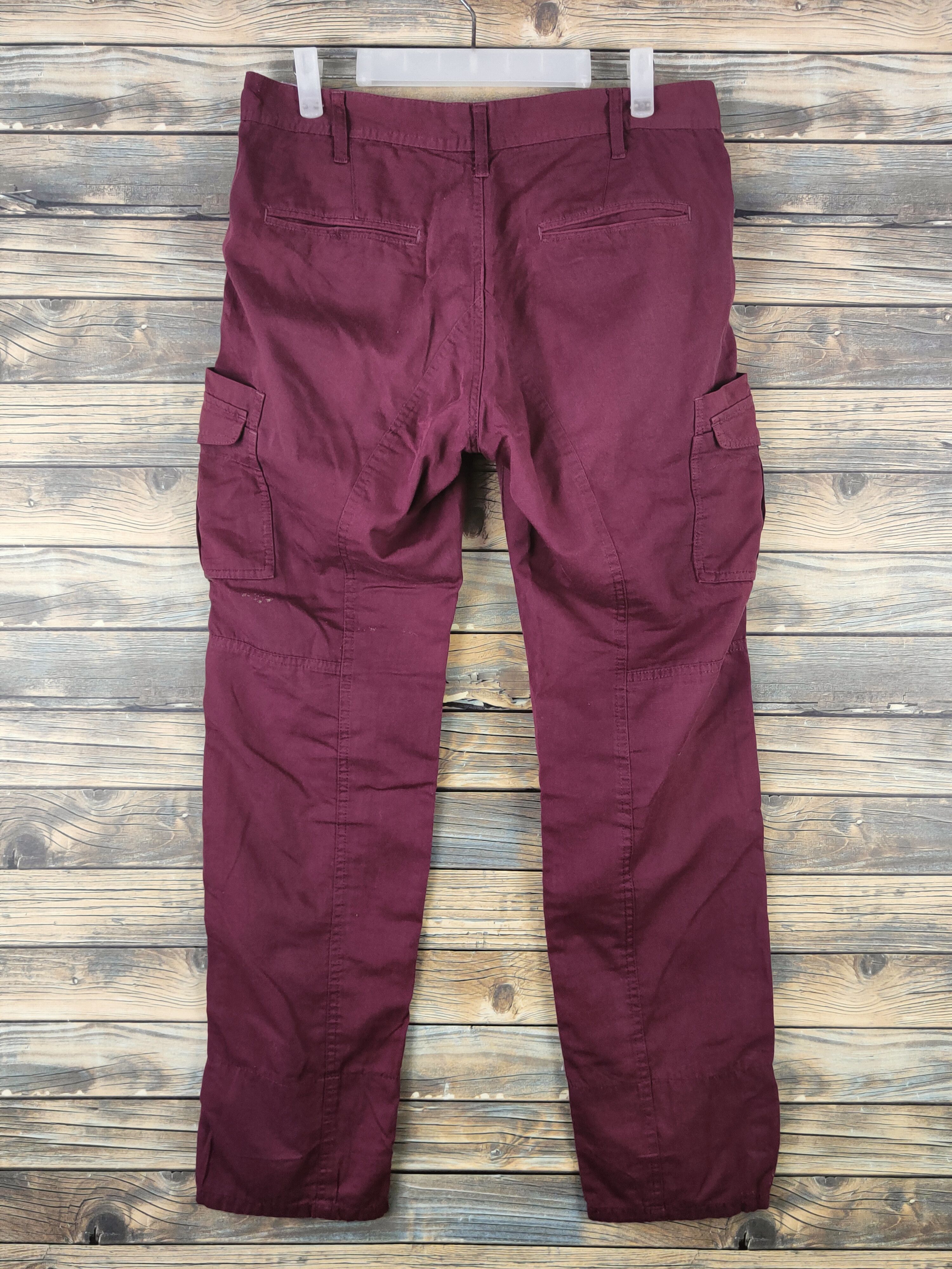 Japanese Brand DL TK Purple Multipocket Cargo Pants #46-096 Size US 31 - 7 Thumbnail