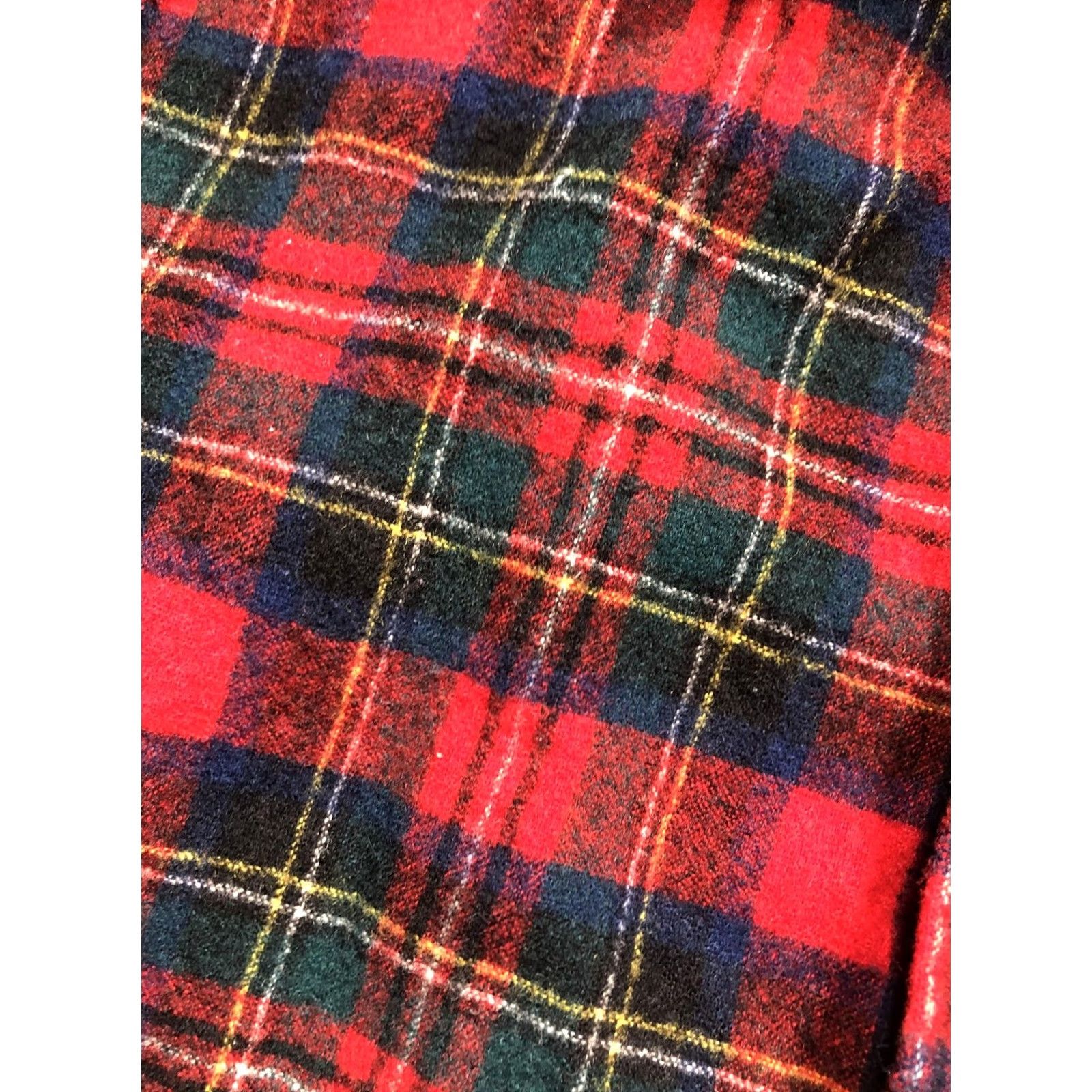 Pendleton VINTAGE Pendleton Jacket Mens Medium Red Green Plaid Wool Flannel 70s USA Mens Size US L / EU 52-54 / 3 - 7 Thumbnail