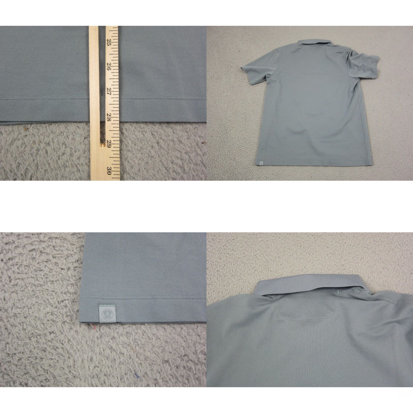 Lululemon Lululemon Polo Shirt Adult M Blue Classic Fit Pique Stretch Mens Athletic Shirt Size US M / EU 48-50 / 2 - 8 Thumbnail
