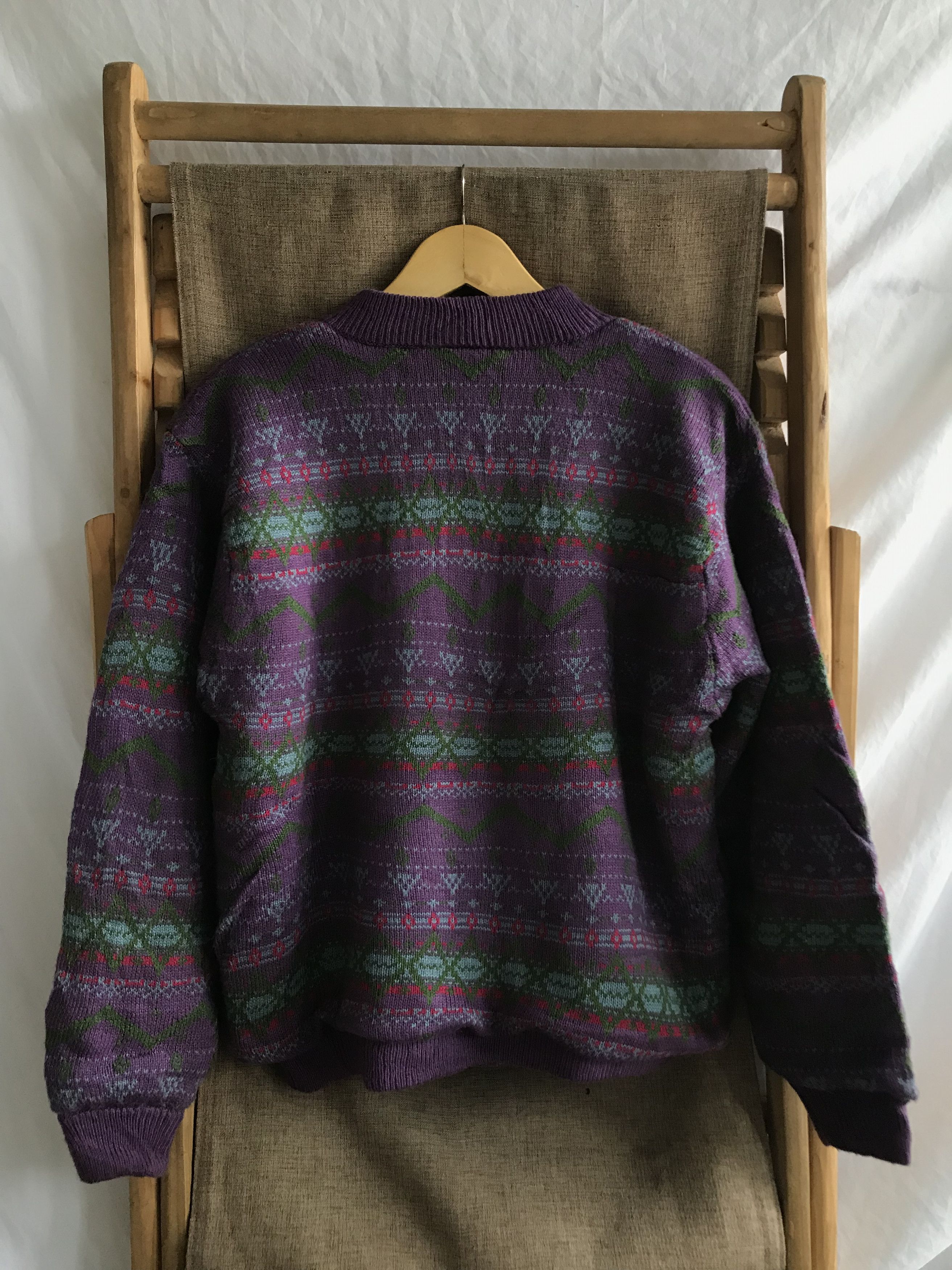 Japanese Brand Torvlldean Japanese Brand Zip Knitted Sherpa Sweater Size US L / EU 52-54 / 3 - 5 Thumbnail