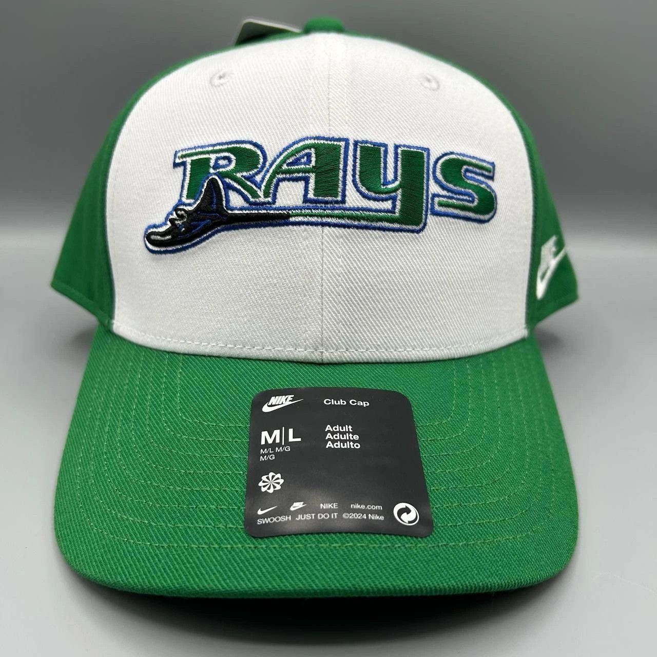 Nike Tampa Bay Devil Rays x Nike Club Hat M-L Dri-Fit Strap Back Size ONE SIZE - 1 Thumbnail