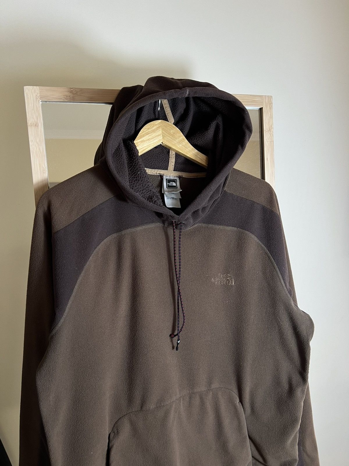 The North Face The North Face Hoodie Fleece Vintage Brown Men’s Large Y2K Size US L / EU 52-54 / 3 - 3 Thumbnail