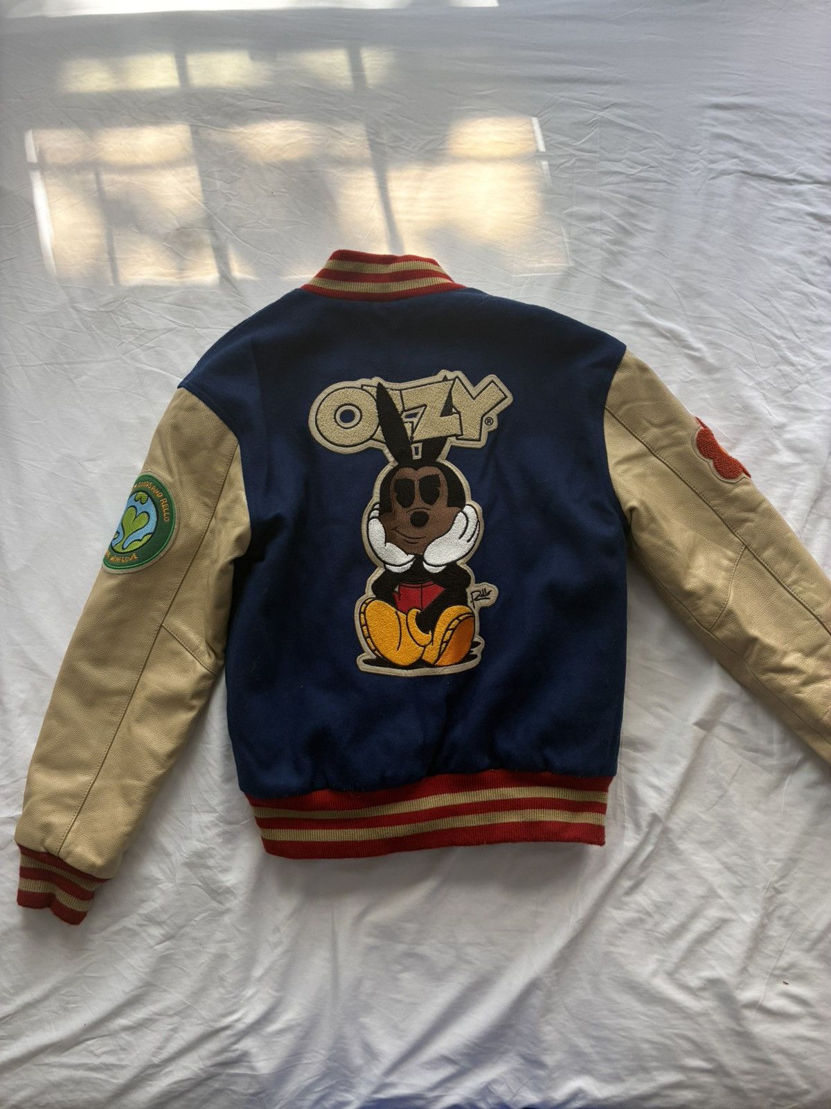 Stadium Goods Rello Varsity Jacket in Blue, Men's — image 4 of 5