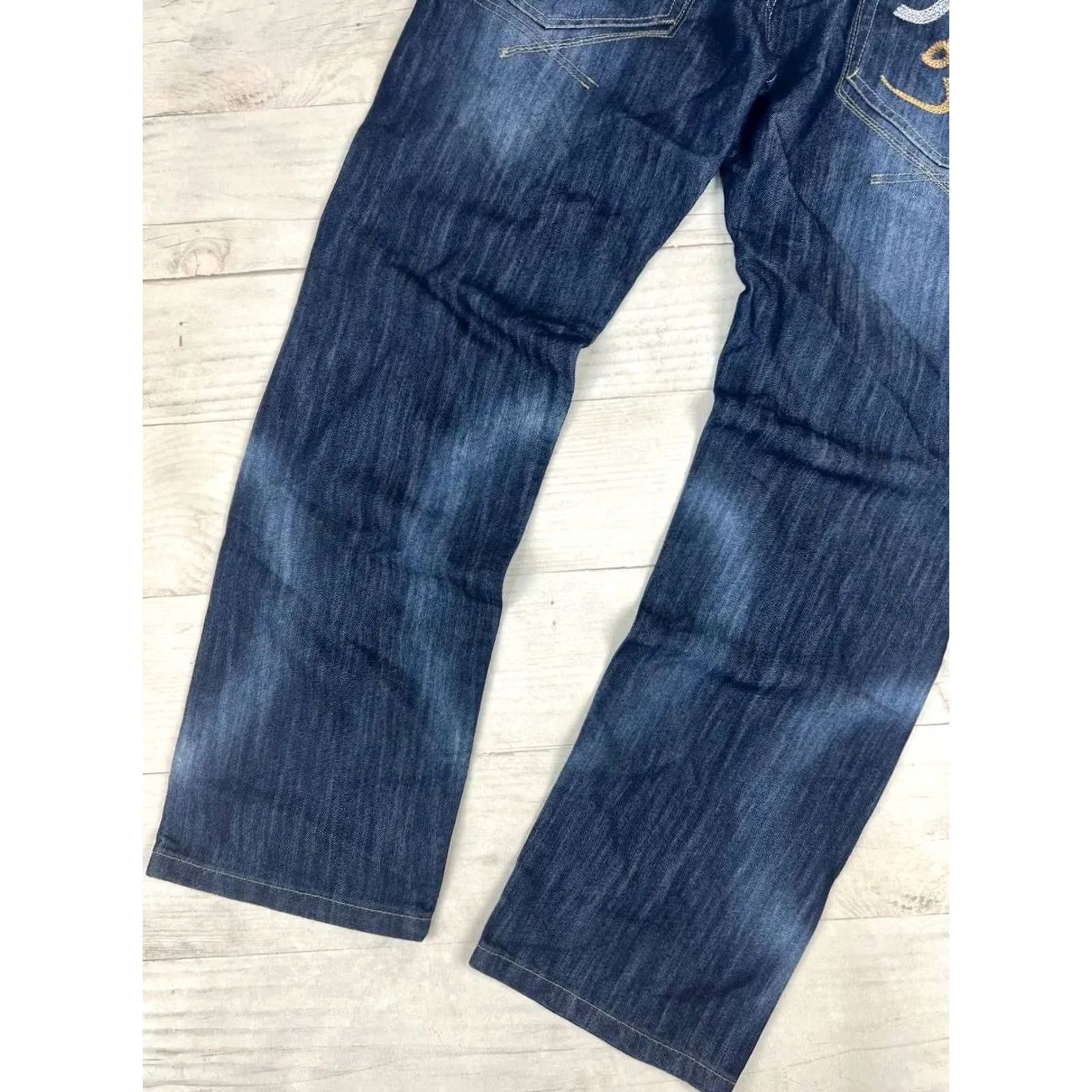 Dolce & Gabbana VINTAGE Dolce&Gabbana Jeans Big Logo Denim DG Y2K 90s Men Size 38 Blue Size US 38 / EU 54 - 6 Thumbnail