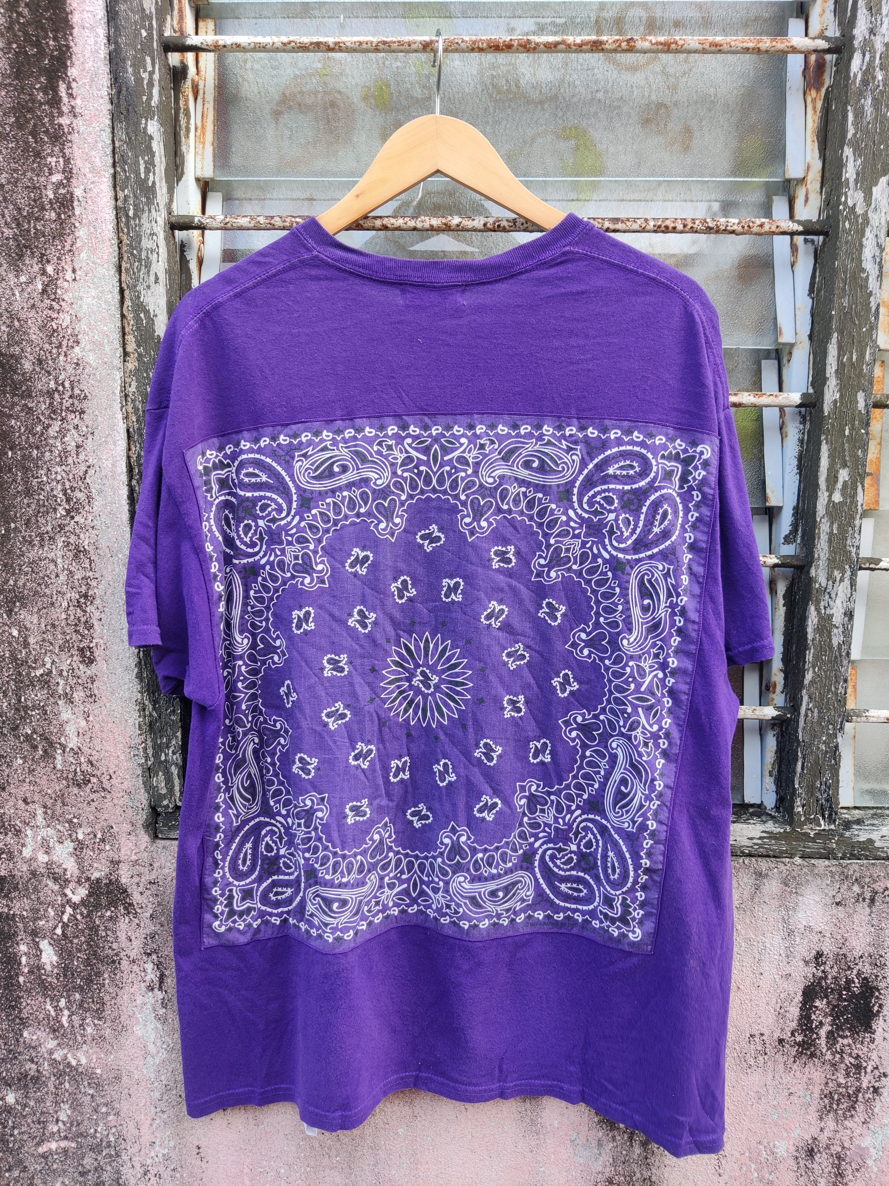 Japanese Brand Vintage Freak's Store Paisley Bandana Patches Shirt Size US L / EU 52-54 / 3 - 2 Thumbnail