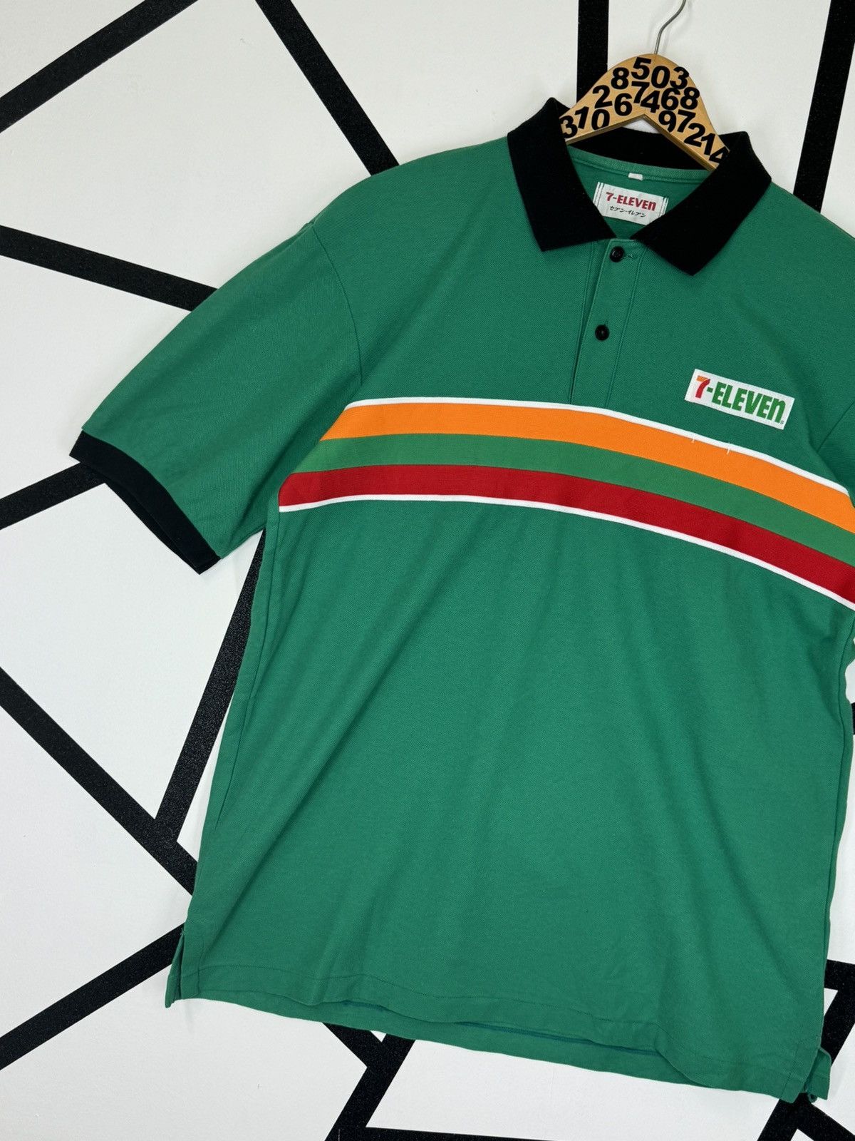 Japanese Brand Vintage 7-Eleven Workers Collection Shirts Size US M / EU 48-50 / 2 - 3 Thumbnail