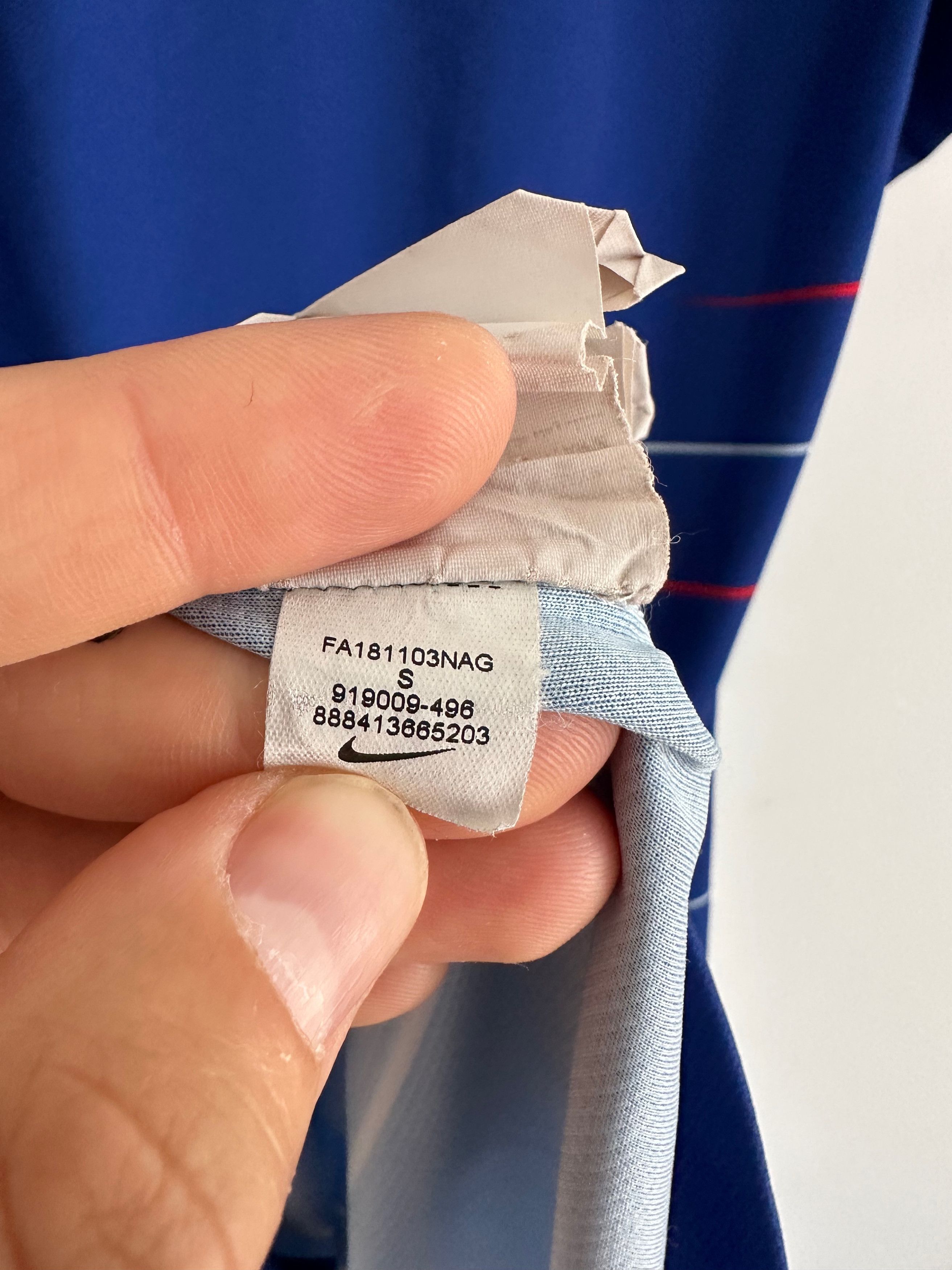 Nike 2018 Nike Chelsea Home soccer football jersey shirt Size US S / EU 44-46 / 1 - 10 Thumbnail