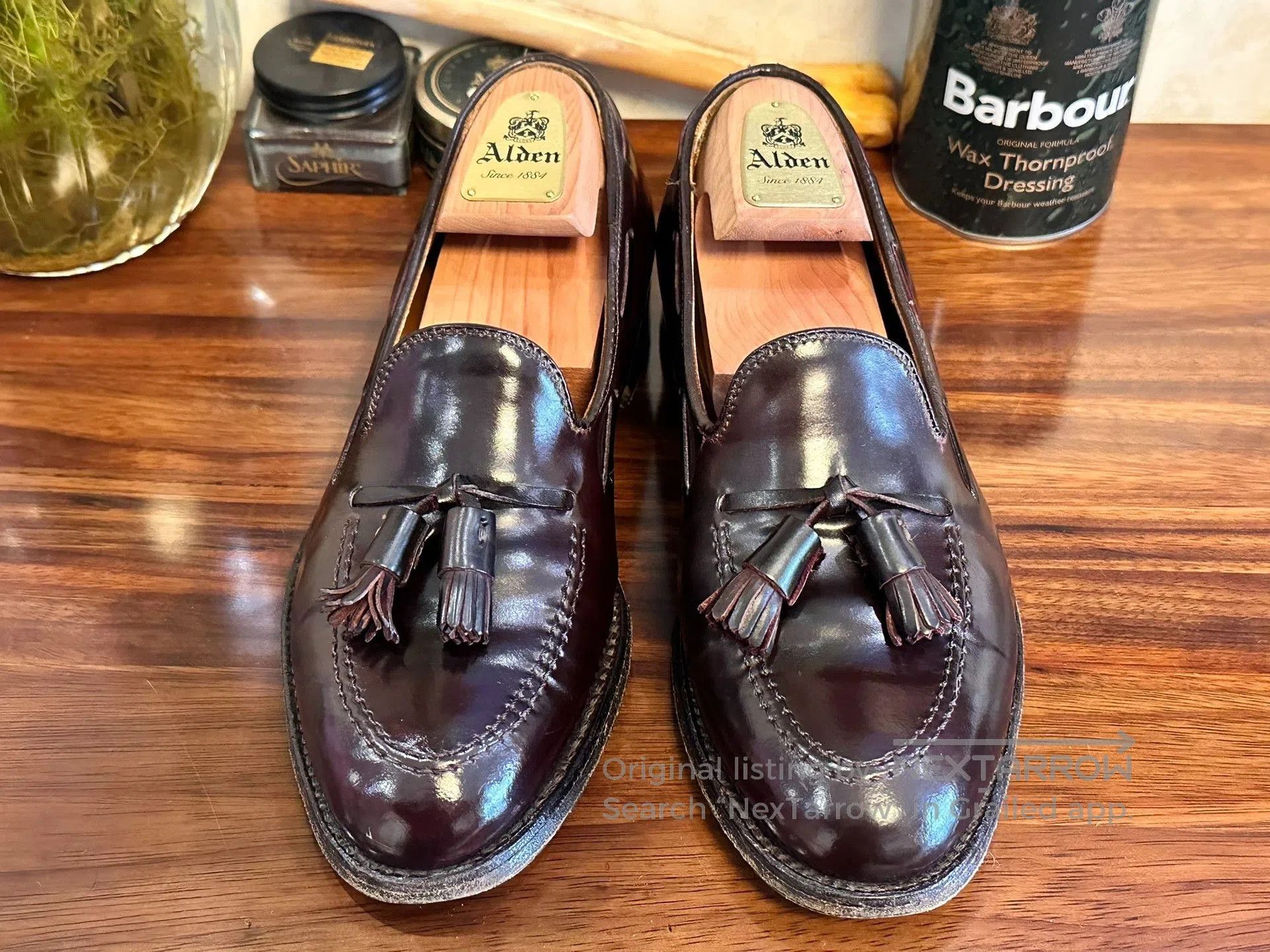 Alden Alden Shell Cordovan Loafer 563. Size US 7.5 / EU 40-41 - 1 Thumbnail