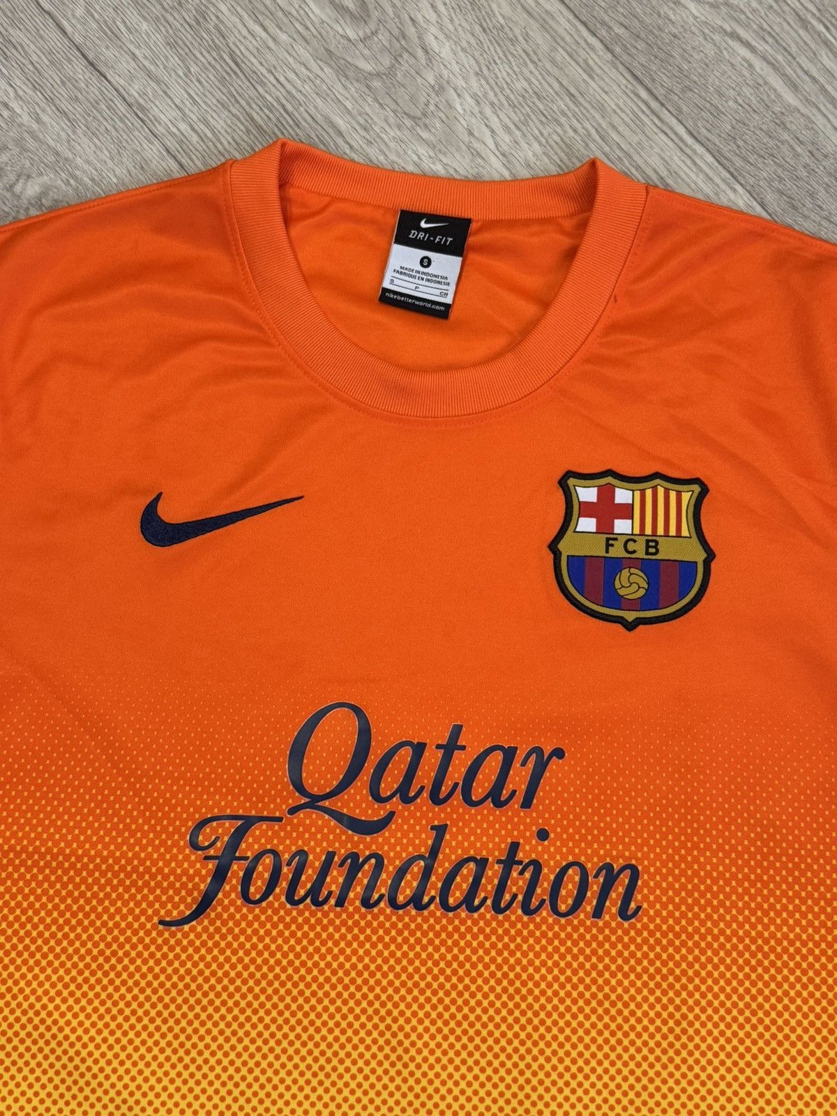 Nike 🔷Vintage Nike Barcelona 2012/13 Soccer jersey🔷 Size US S / EU 44-46 / 1 - 4 Thumbnail